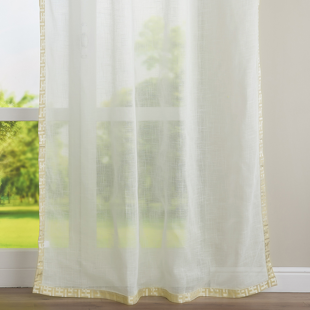 Pair of Trendy Adjustable Curtains oro Maè