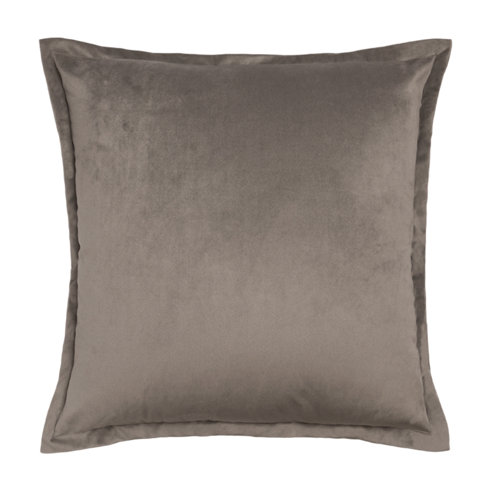 Esla Velvet Furniture Pillowcase grigio Via Roma 60