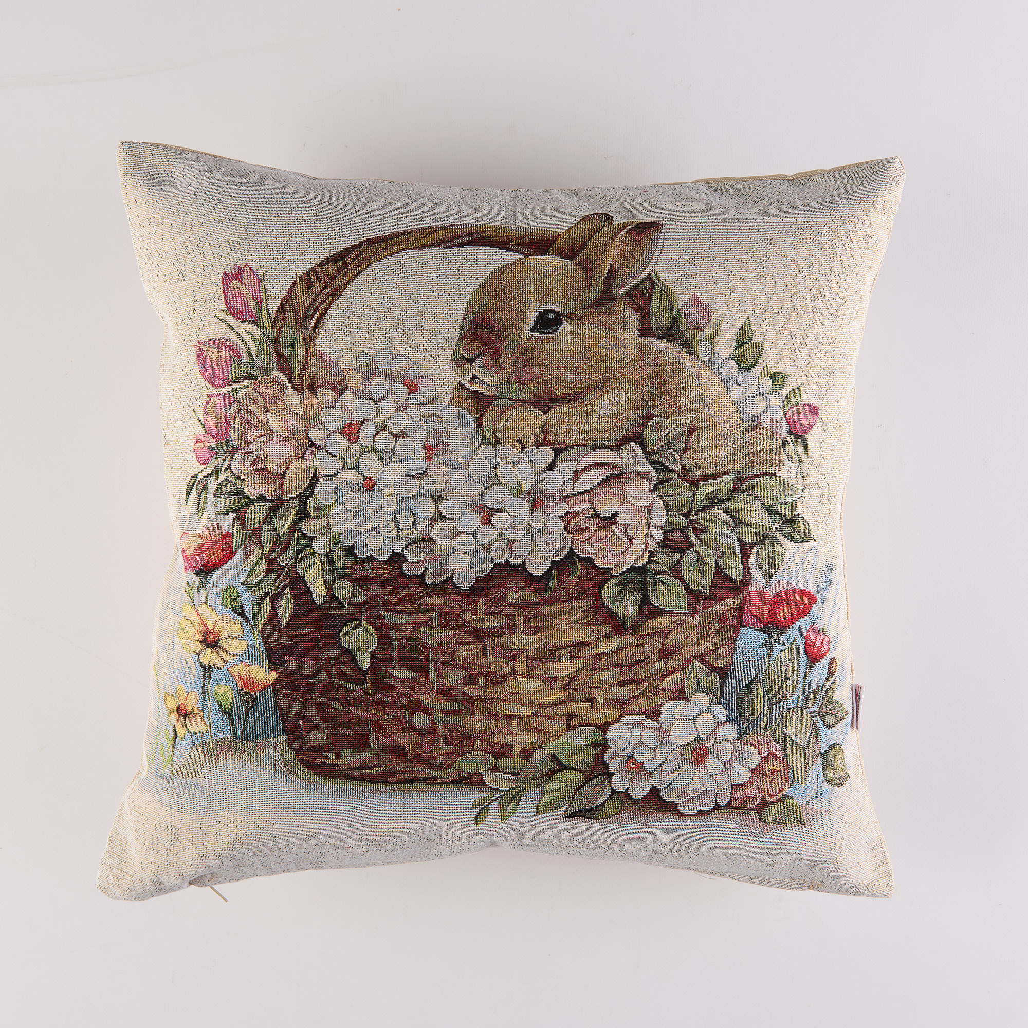 Fodera Cuscino Arredo Drusilla Gobelin Cesto multicolor Maè