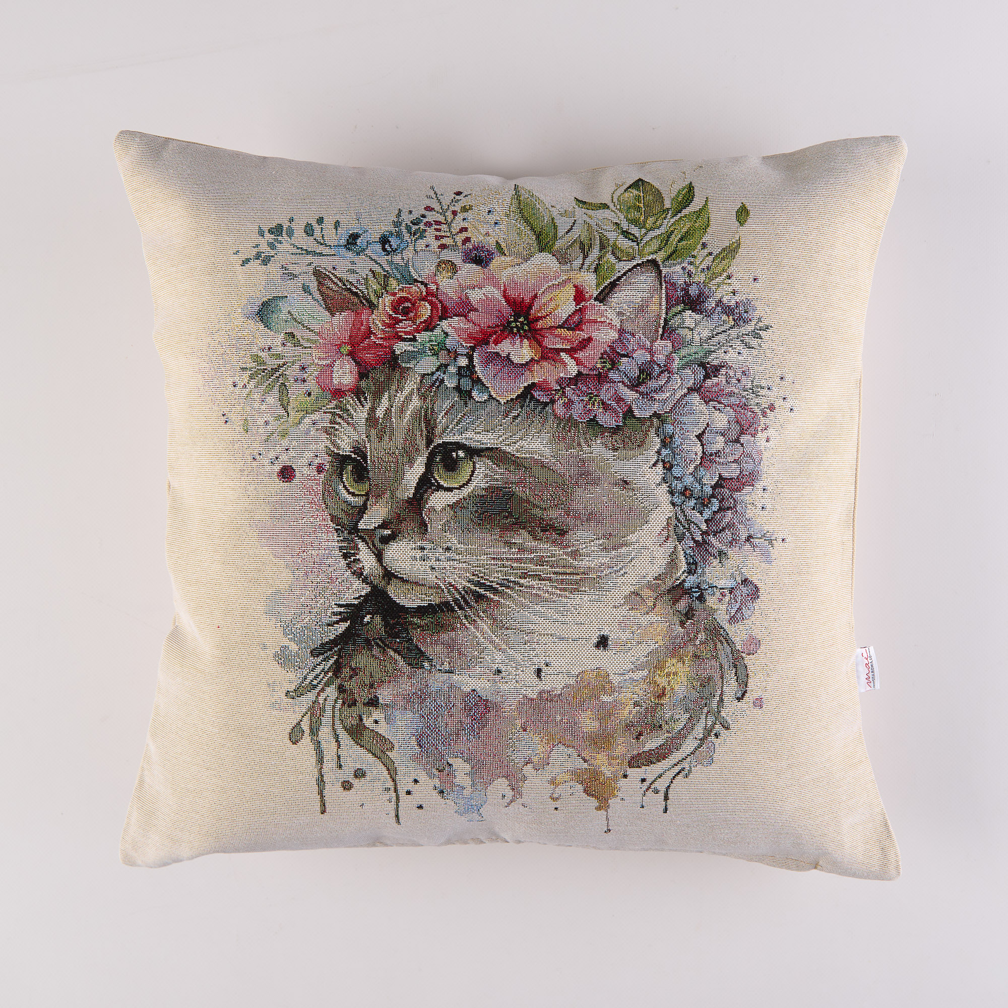 Einrichtung Kissenbezug Drusilla Gobelin Cats multicolor Maè