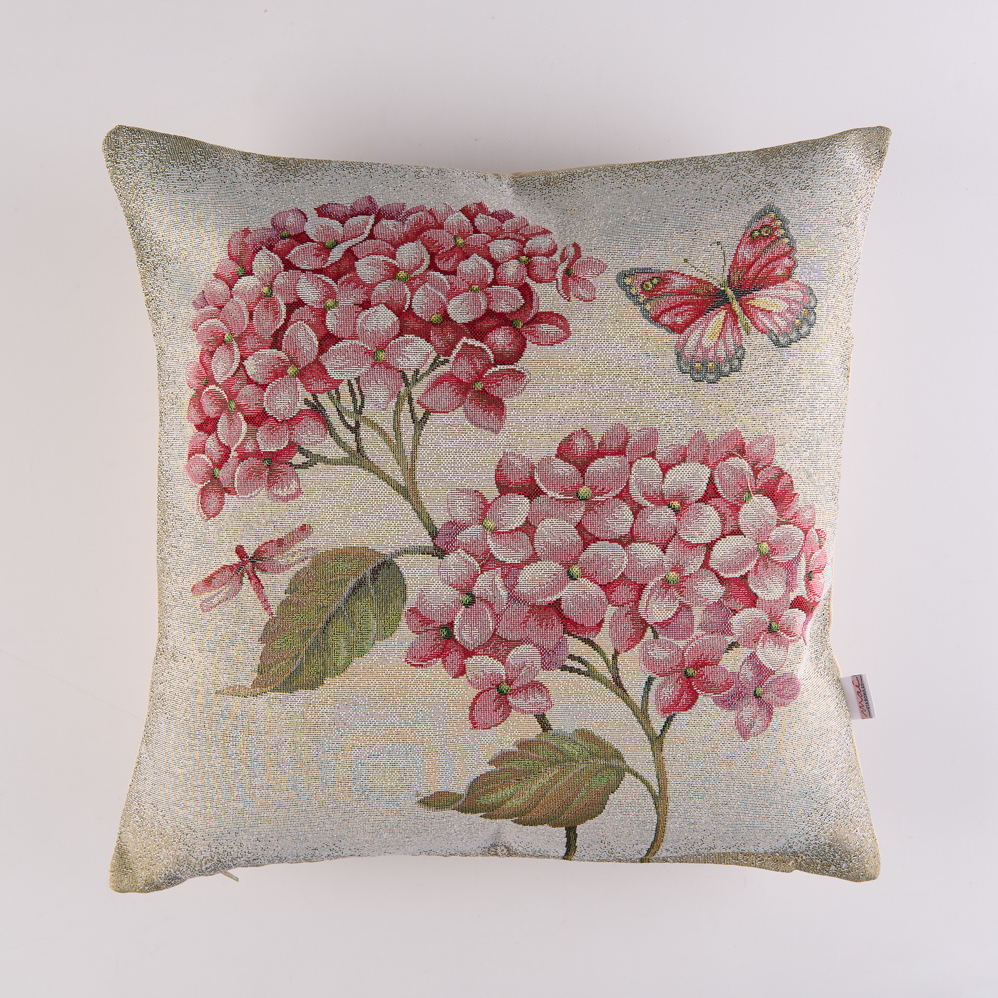 Fodera Cuscino Arredo Drusilla Gobelin Ortensia multicolor Maè