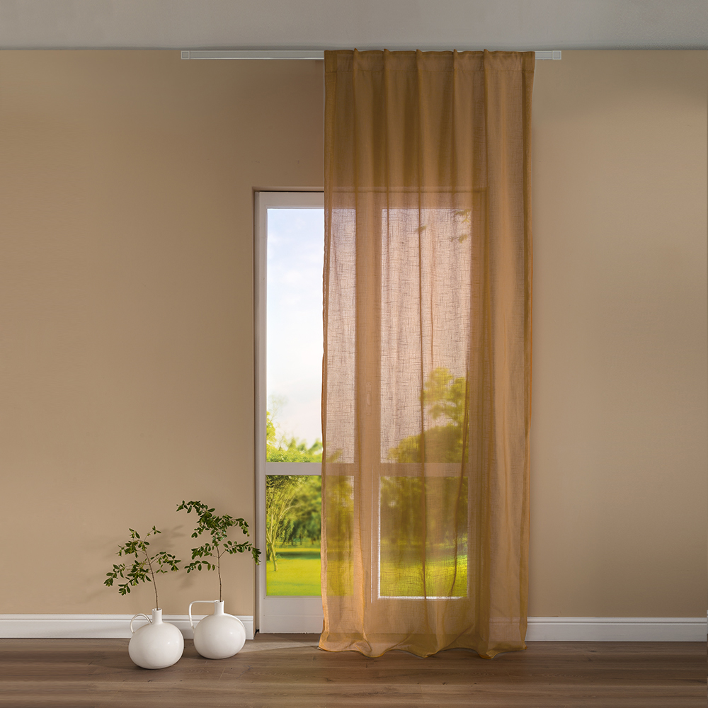 Curtain Panel with Ivanka Fascia arancio Maè