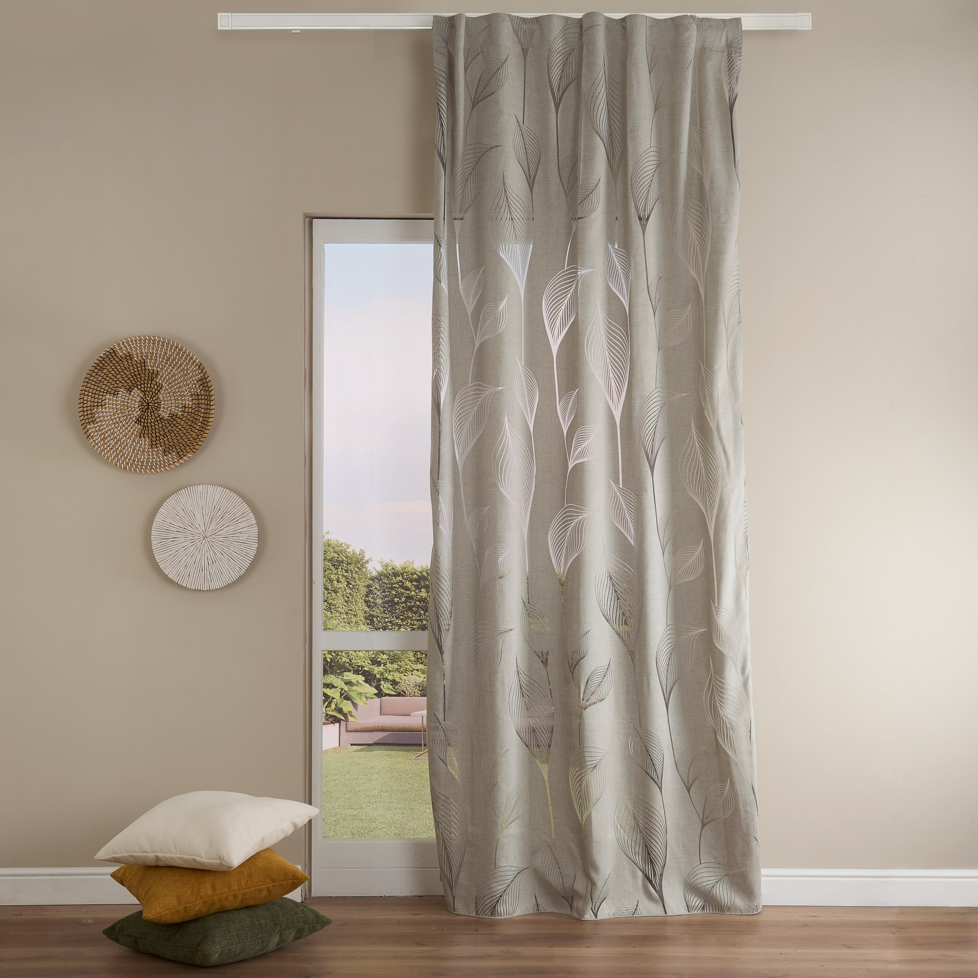 Moringa Stripe Awning Panel grigio Maè