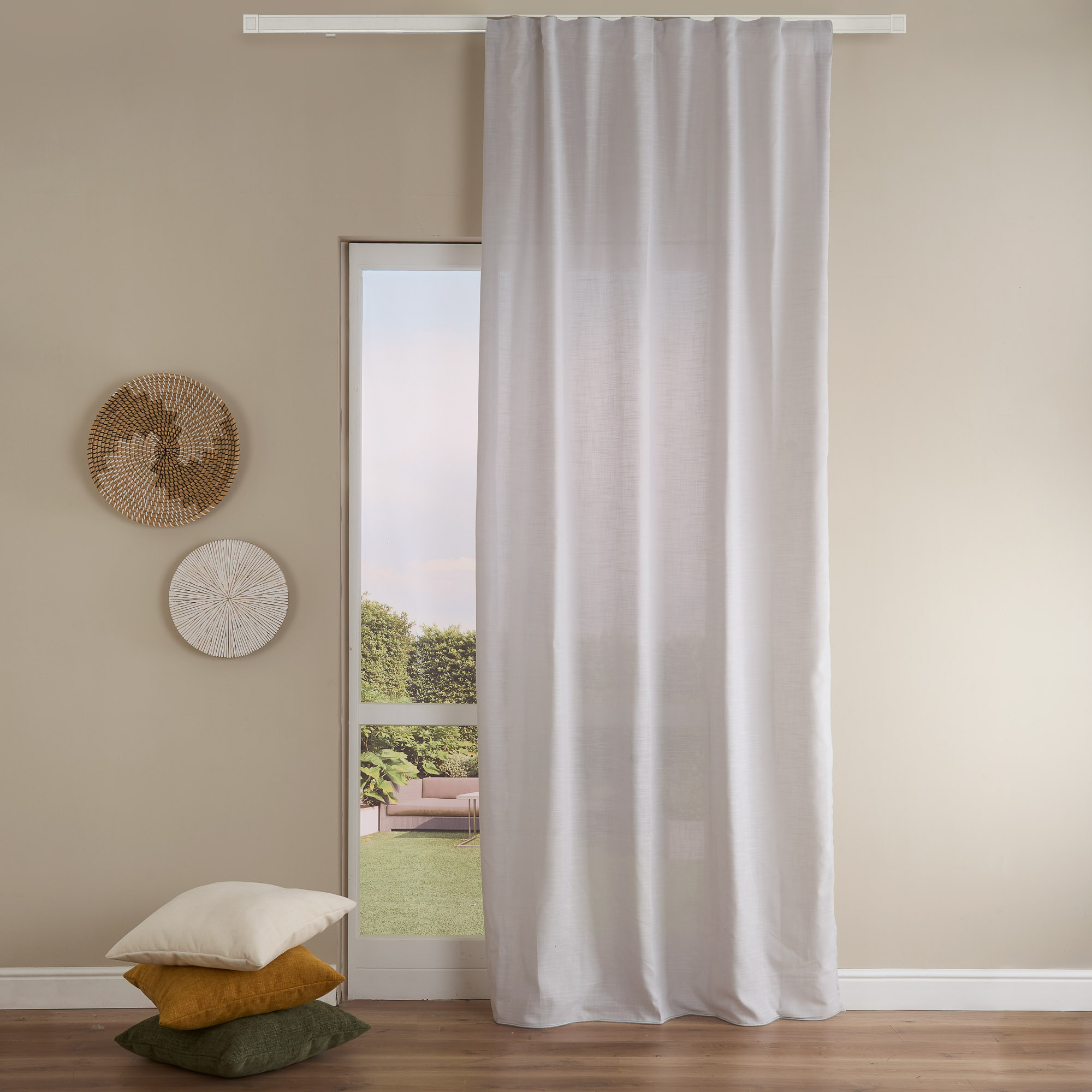 Pannello Tenda with Pilar Fascia grigio chiaro Maè