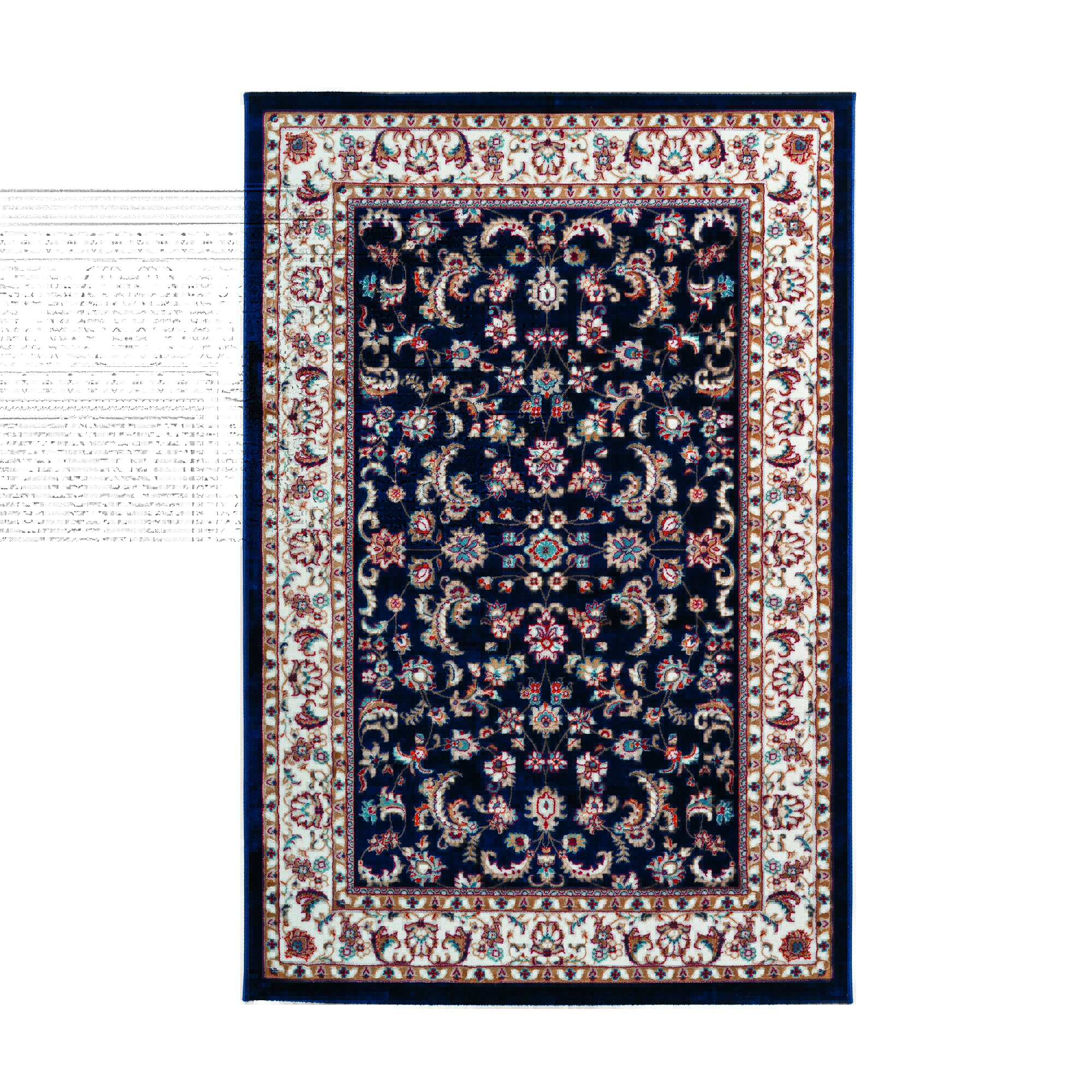 My Isfahan Blue Furnishing Rug navy Obsession