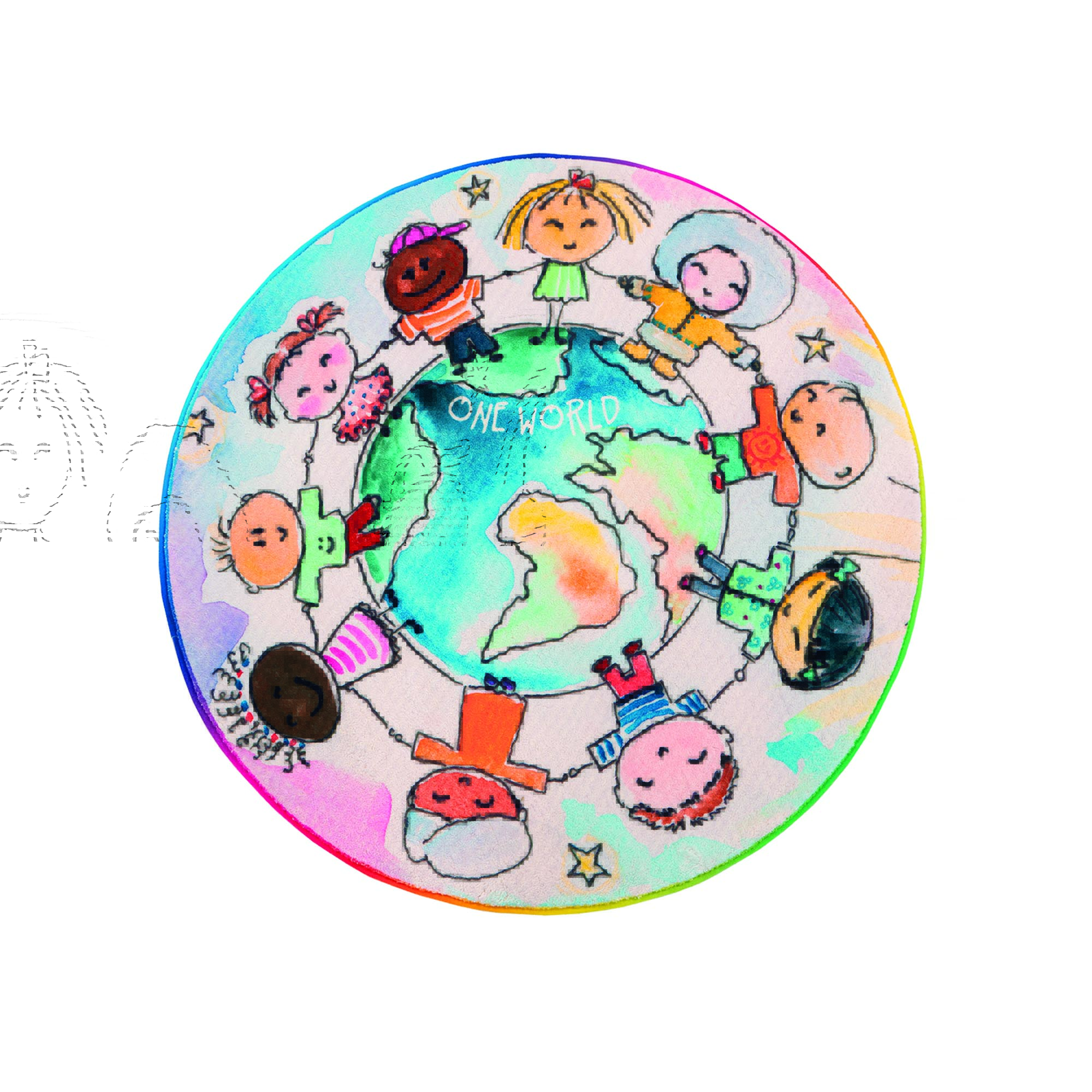 Mein Juno World-Teppich multicolor Obsession