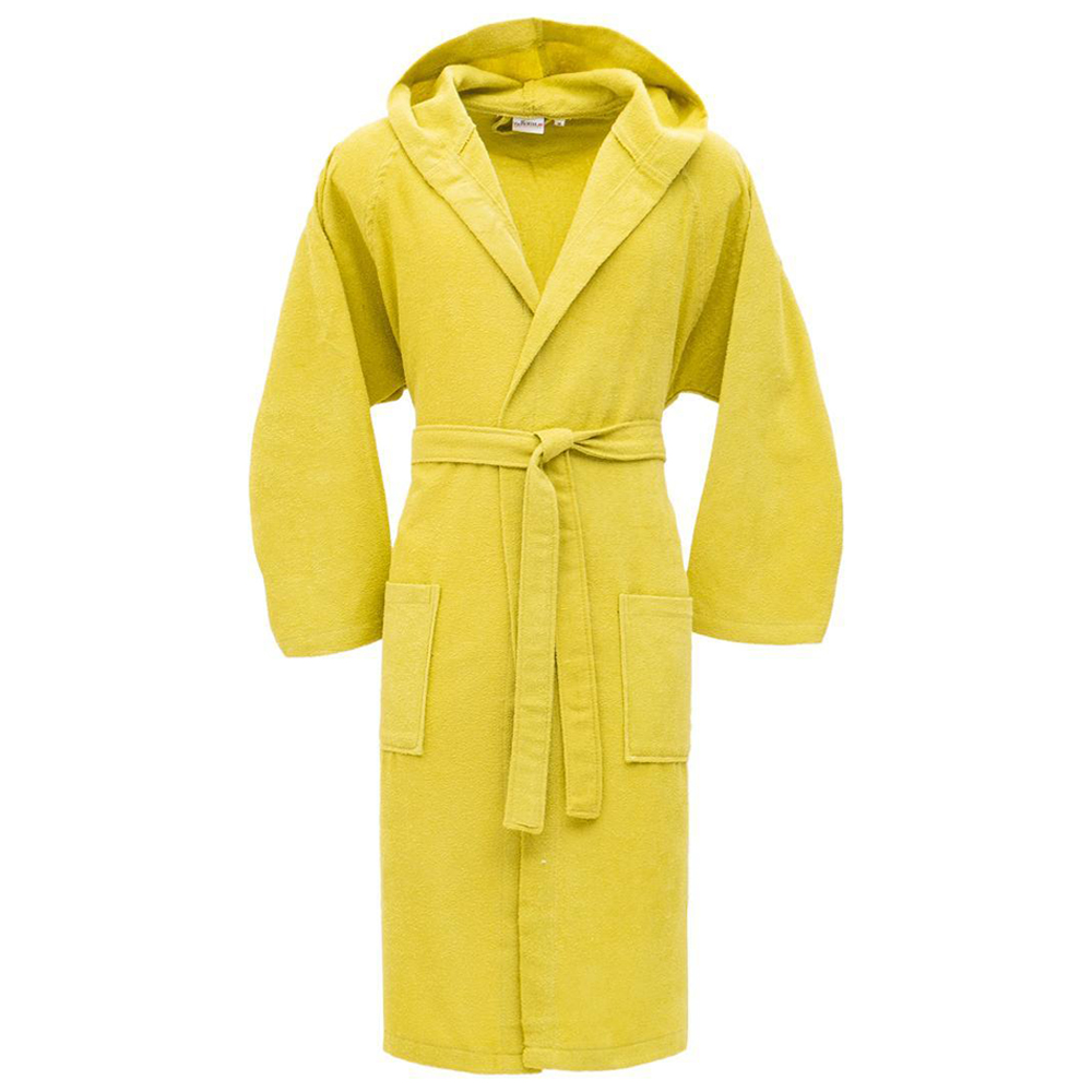 OLD microsponge bathrobe with hood lime Via Roma 60