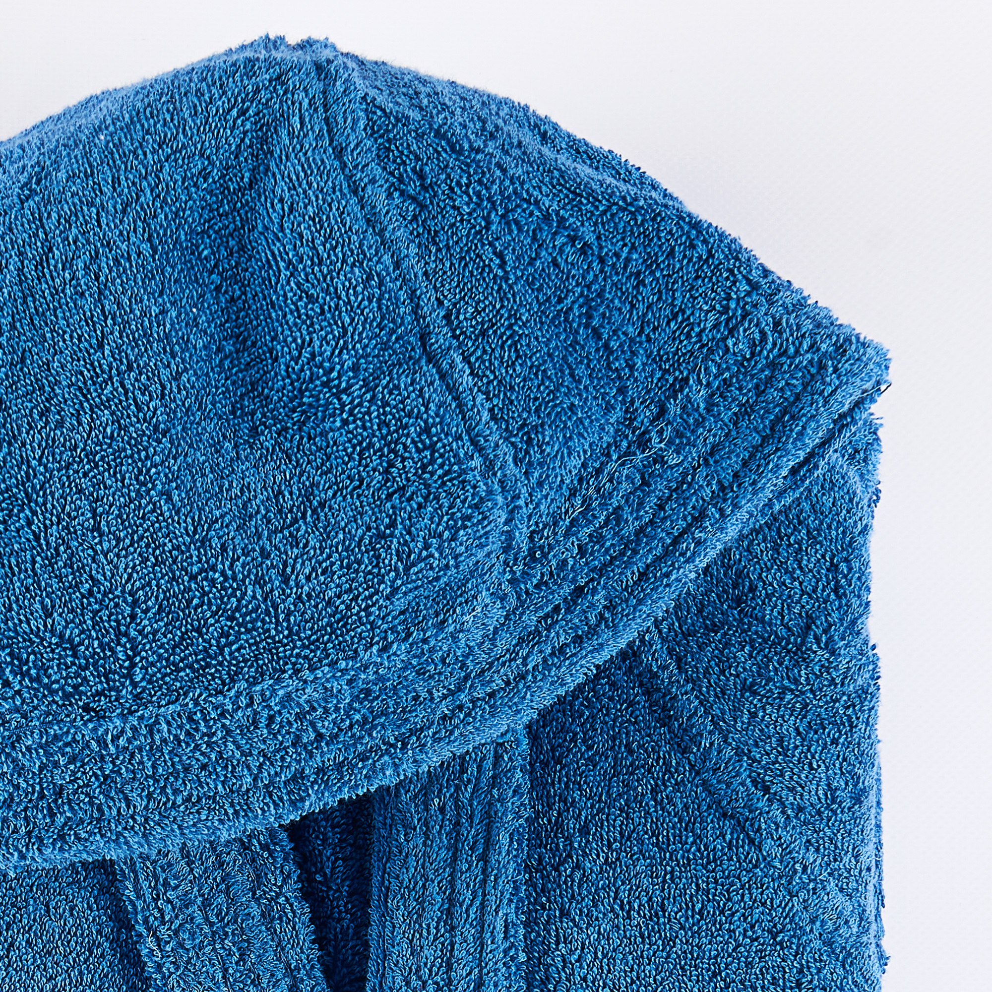 Халат с капюшоном из живого полотенца azzurro Maè