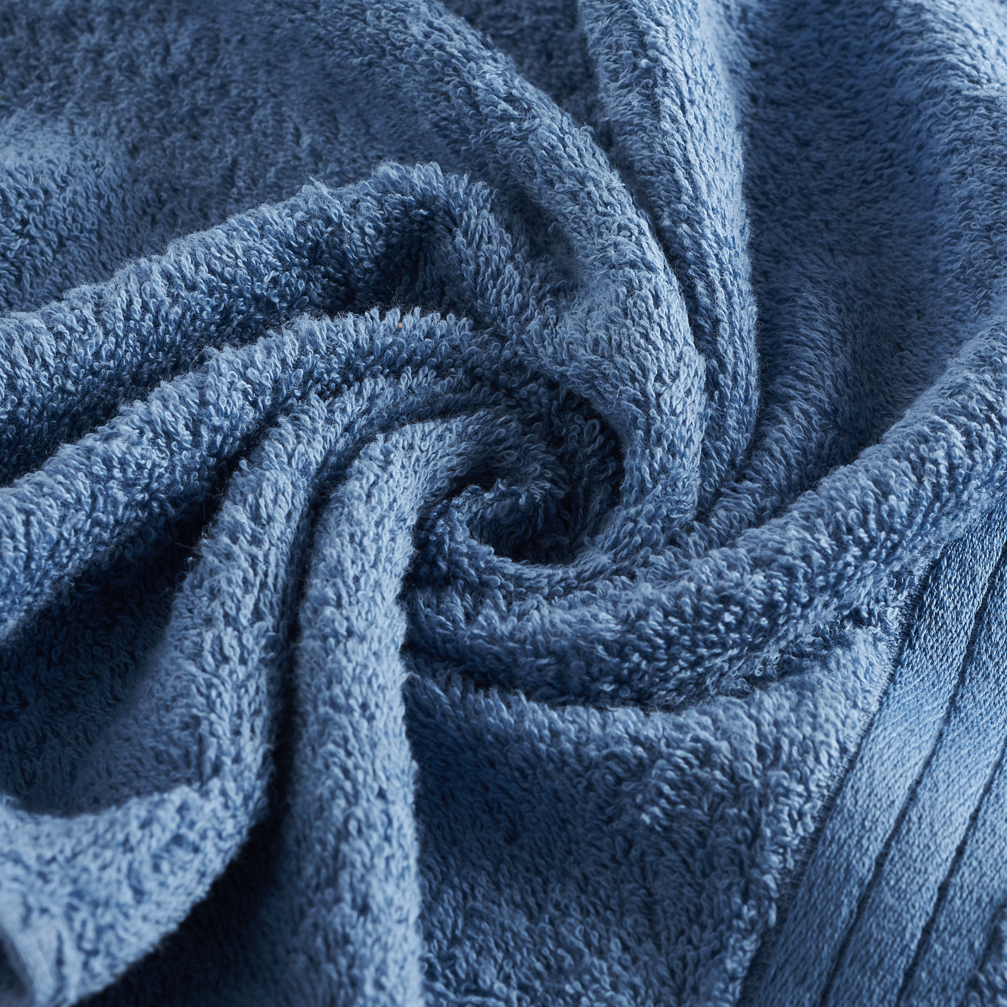 Living Sponge Bathrobe With Hood blu / polvere Maè