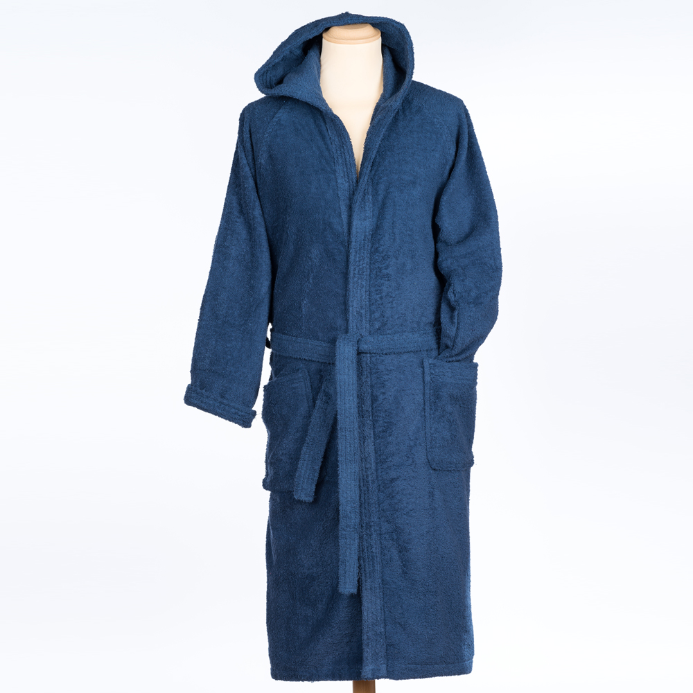 Charme Accappatoio Unisex in Spugna con Cappuccio Colore Verde Salvia Charme Accappatoio Unisex in Spugna con Cappuccio Colore Verde Salvia