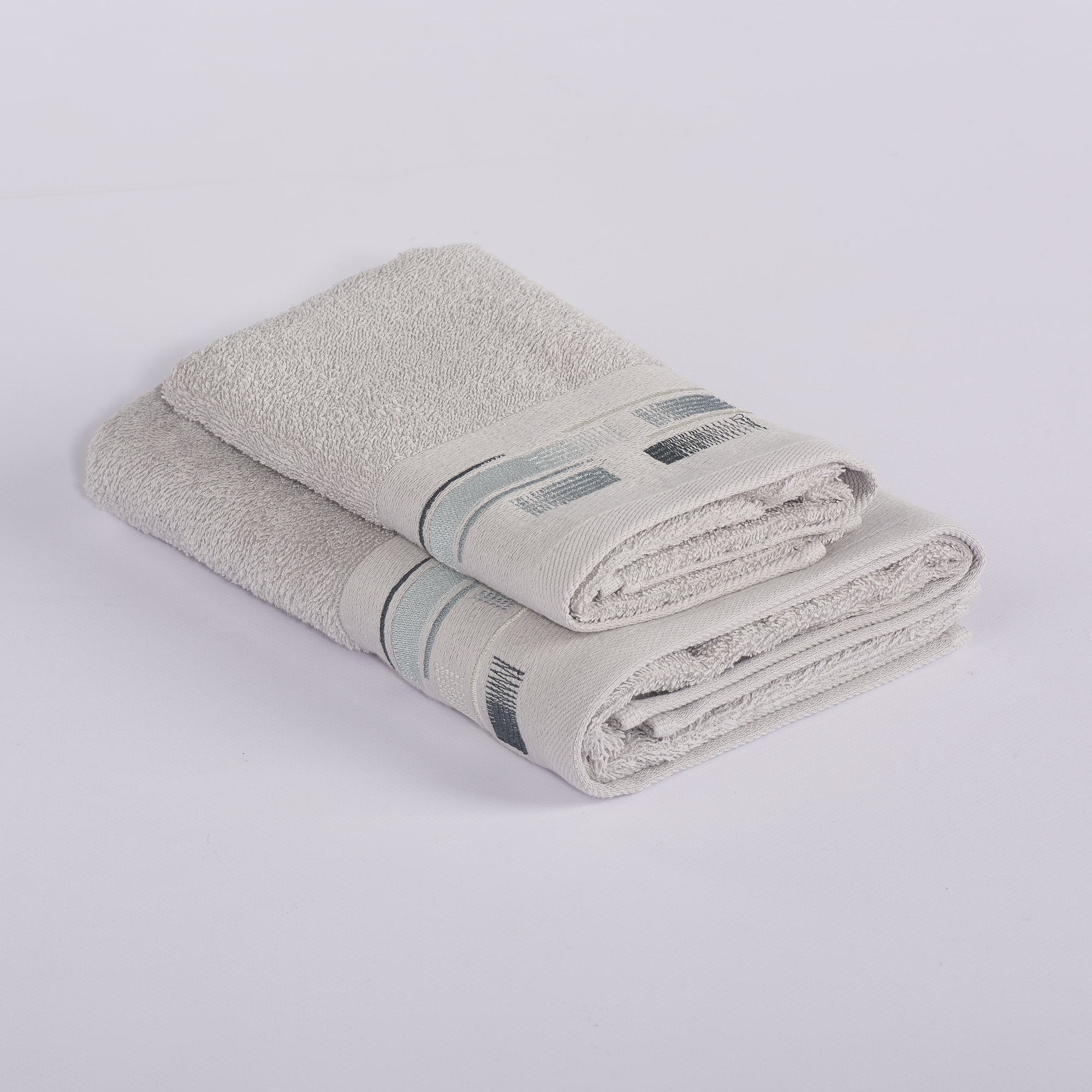 Geometrisches Stickschwammset 1 + 1 grigio Maè