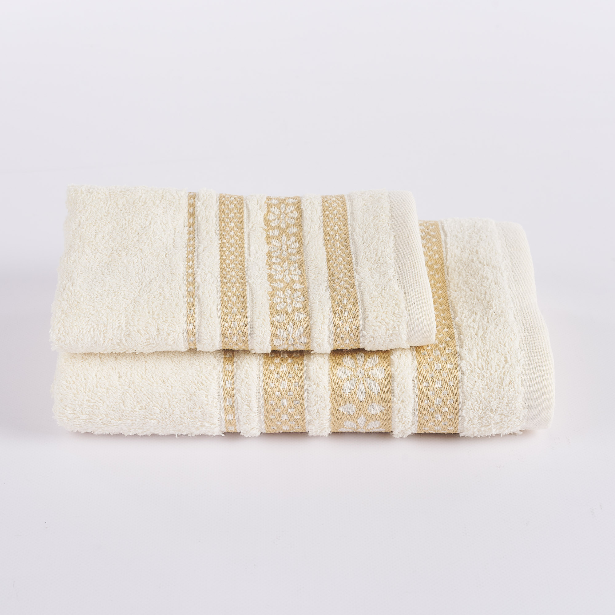 Set 1 + 1 Daisy Linen Sponge panna Maè