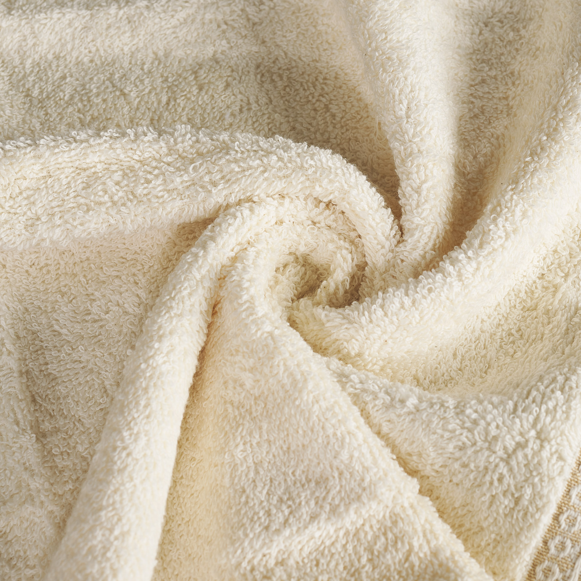 Set 1 + 1 Gänseblümchen Leinenschwamm panna Maè