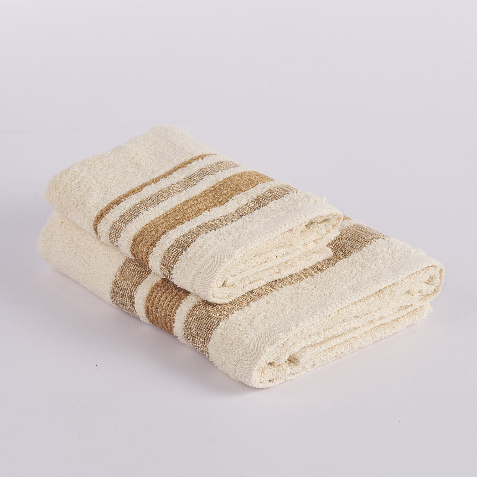 Set 1 + 1 Rigaer Leinenschwamm beige Maè