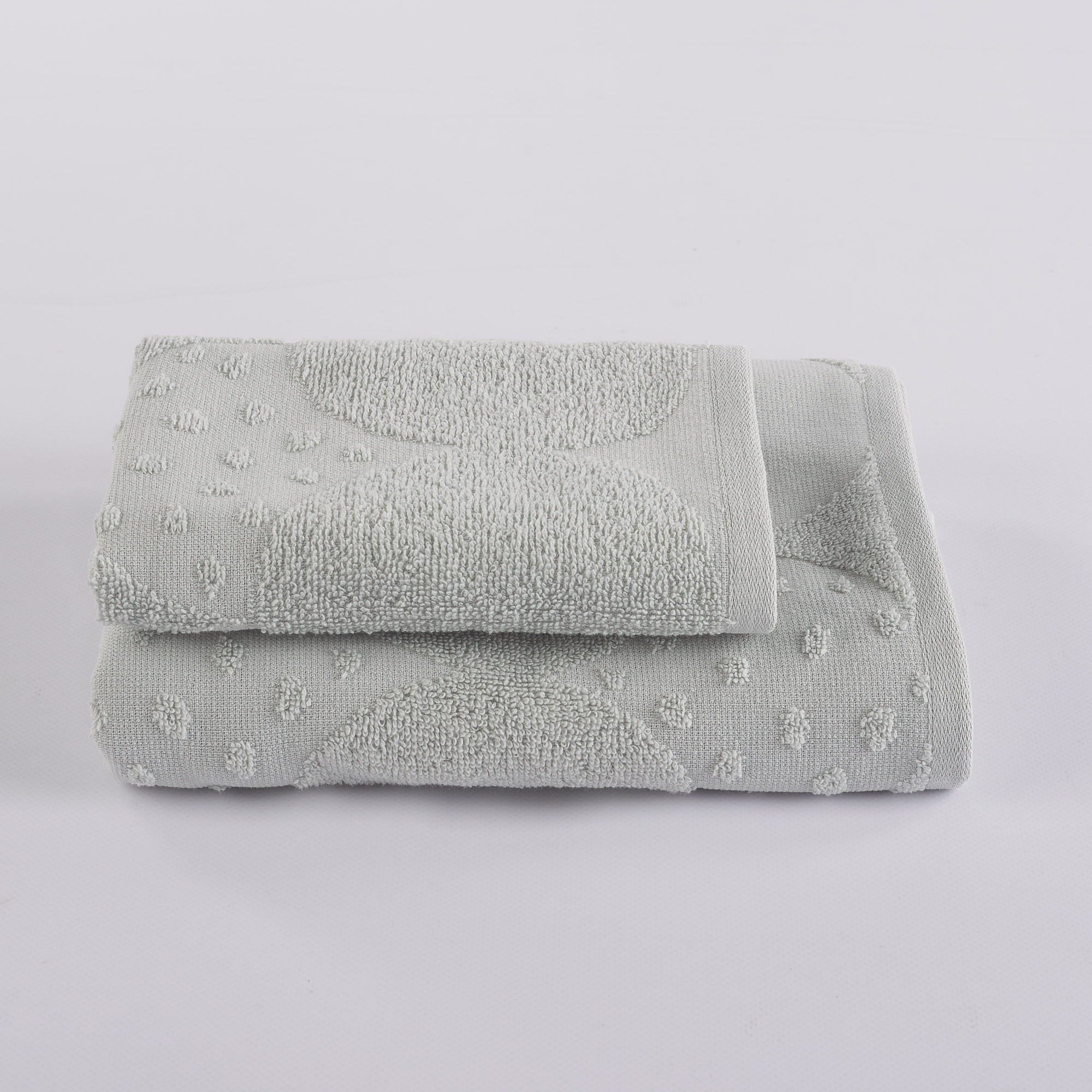 Set 1 + 1 Spugna Marta All Over grigio Maè