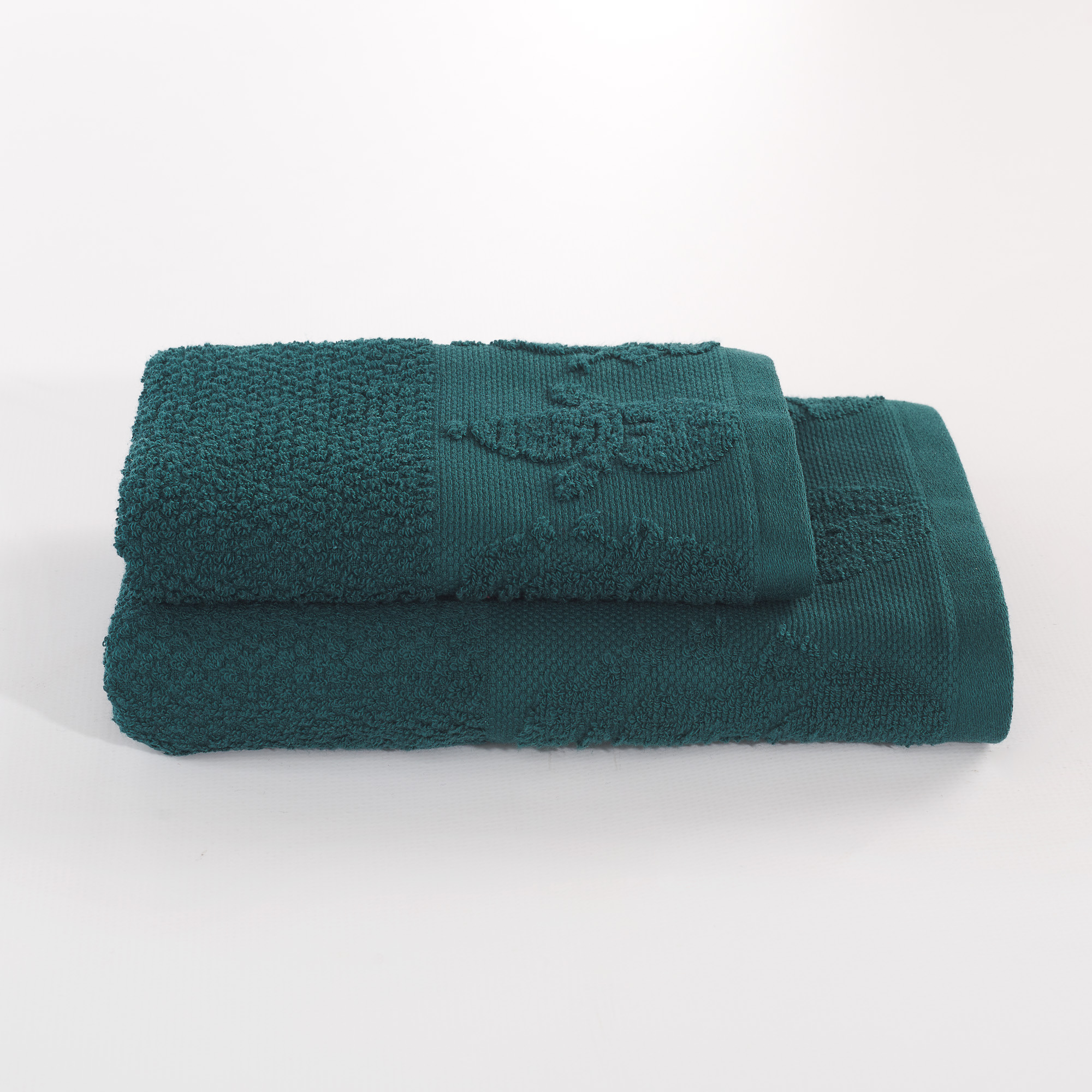 Set 1 + 1 Spugna Natale Pupazzo Jacquard verde Maè