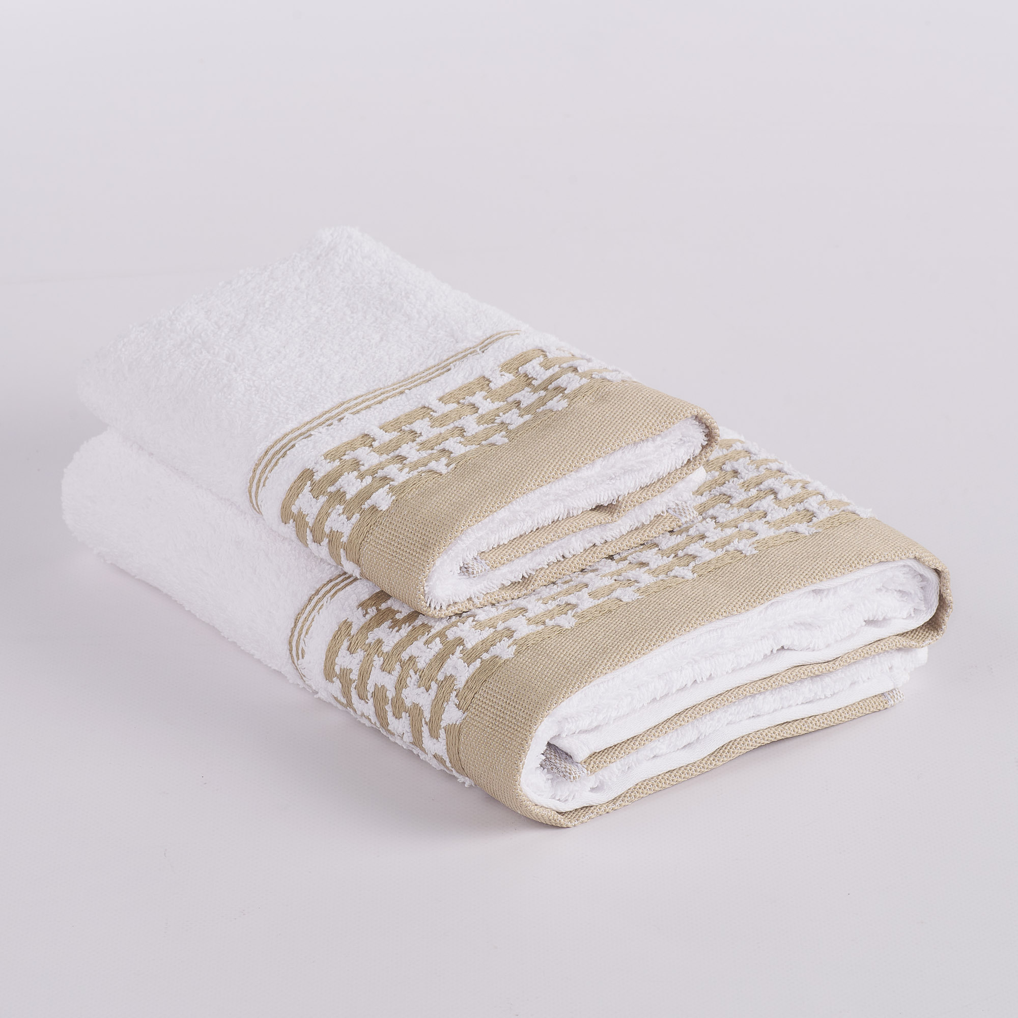 Set 1 + 1 Romantischer Ziegelschwamm bianco Maè