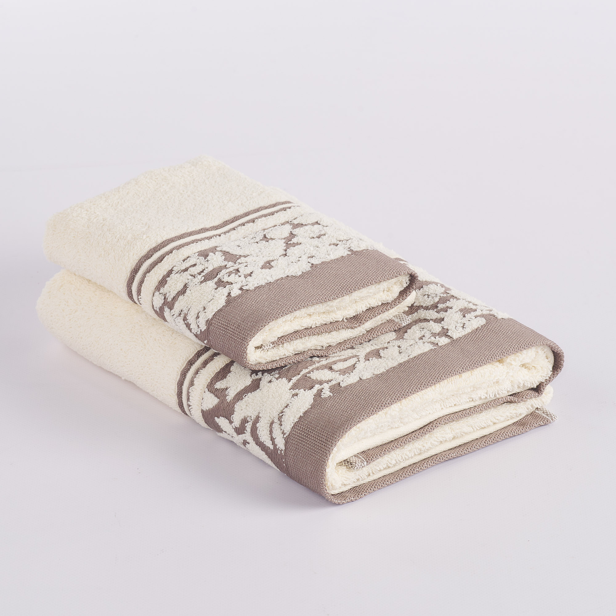 Set 1 + 1 Samba Floral Schwamm beige Maè