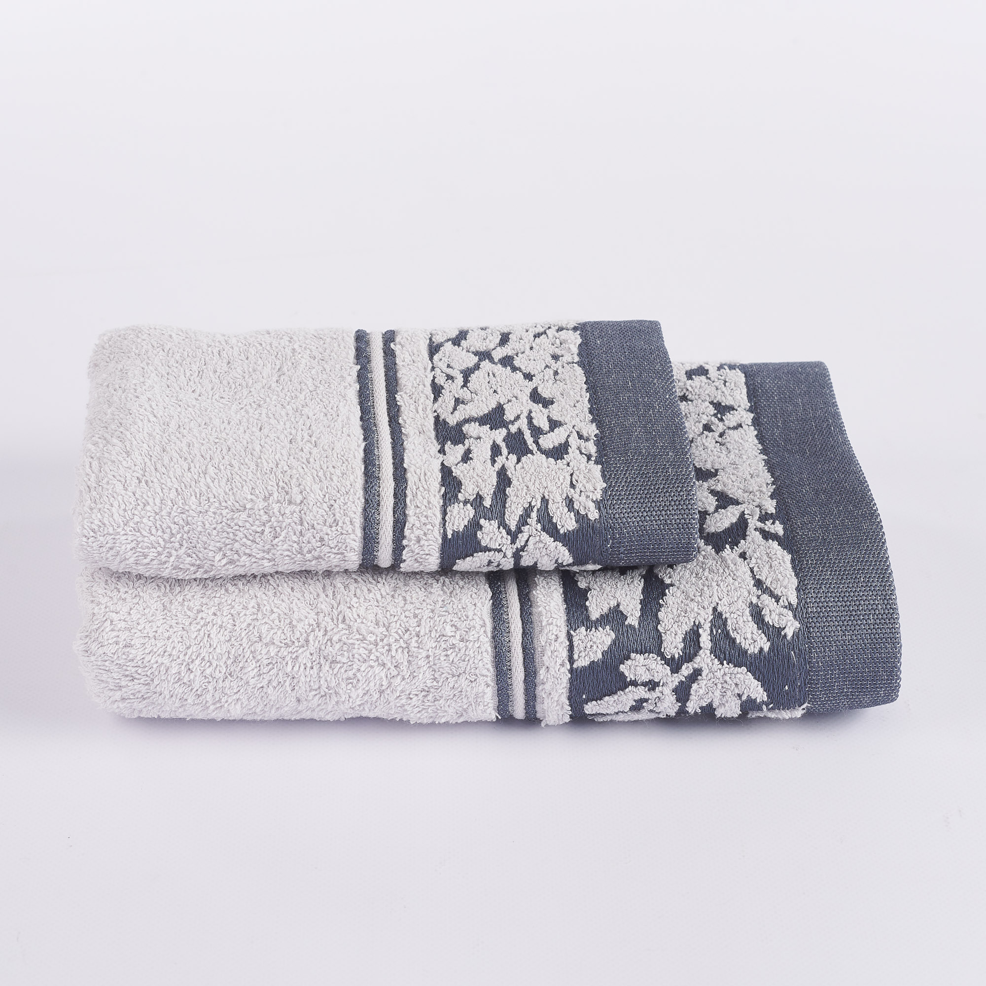 Set 1 + 1 Samba Floral Sponge grigio Maè