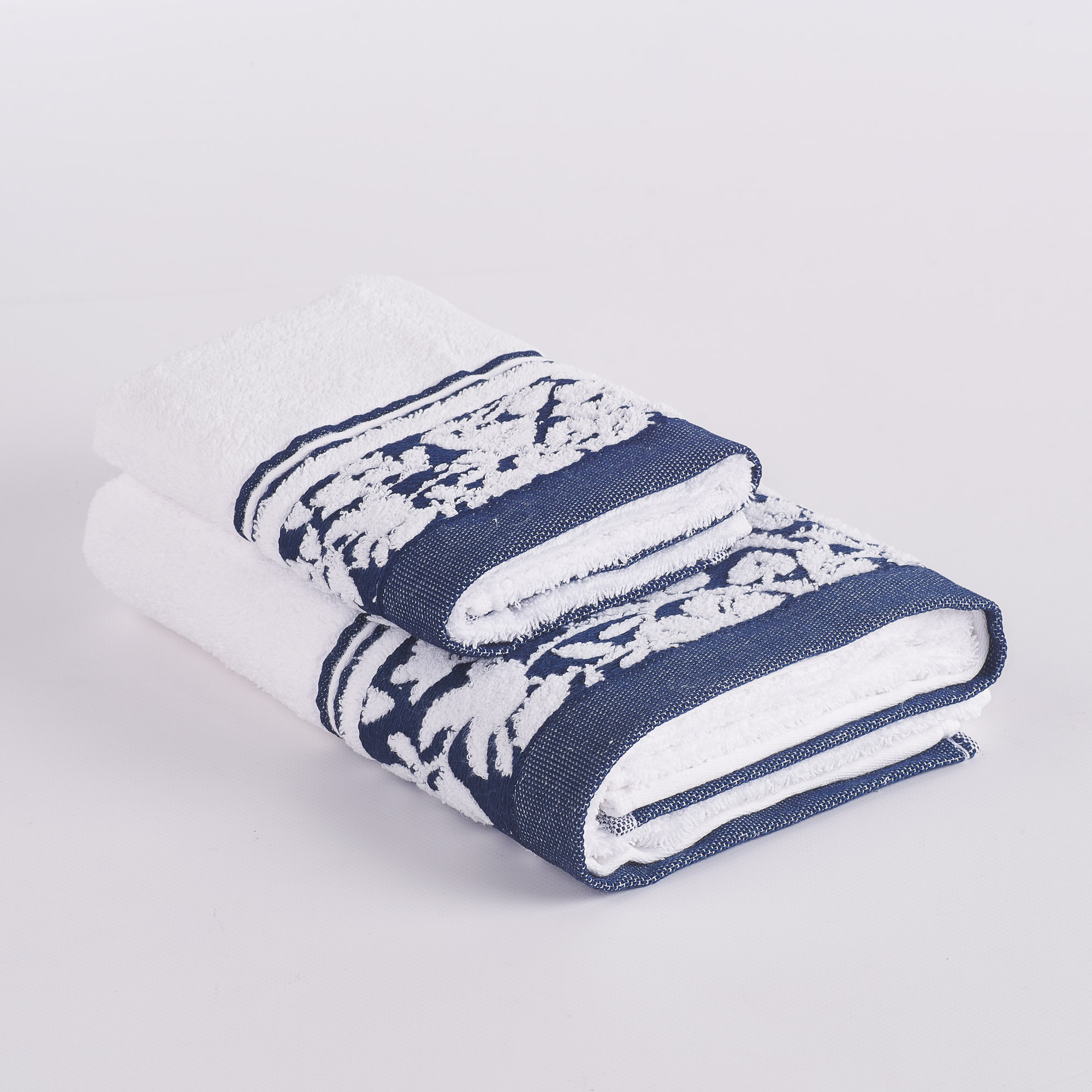 Set 1 + 1 Samba Floral Schwamm bianco Maè