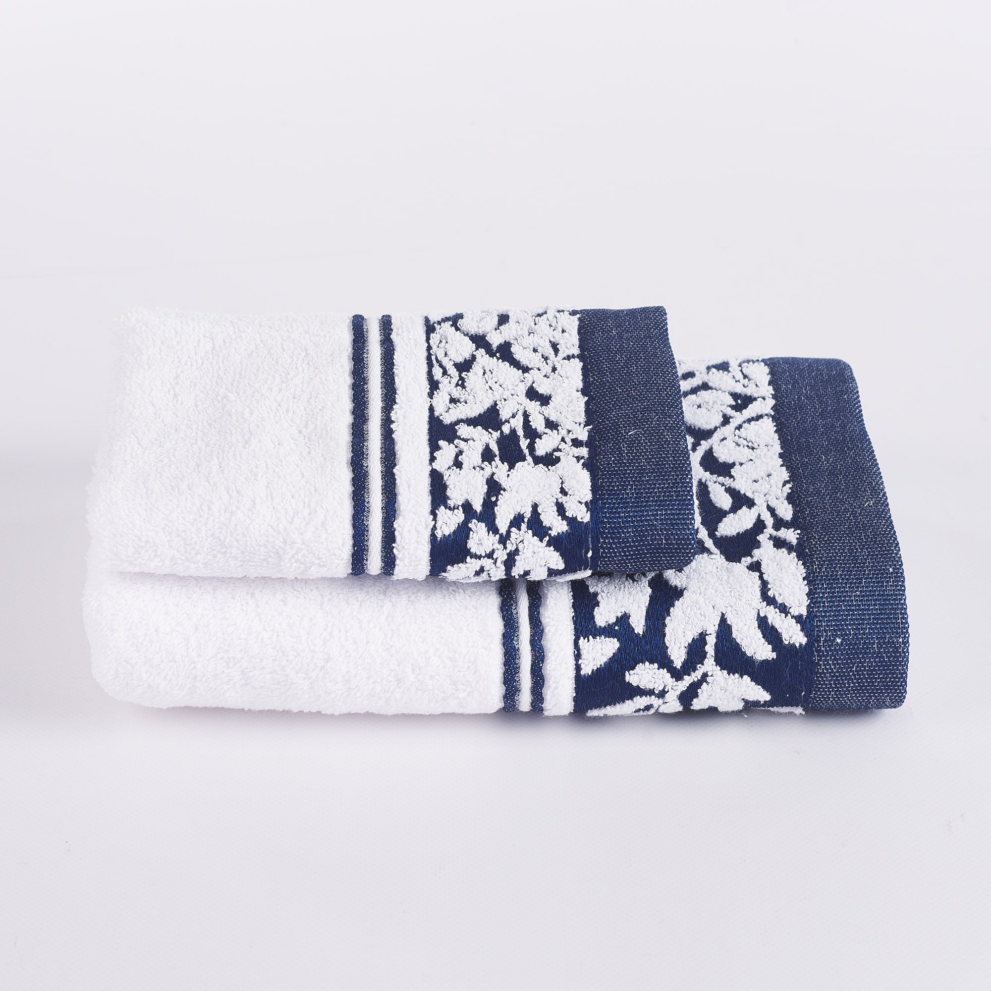 Set 1 + 1 Samba Floral Sponge bianco Maè