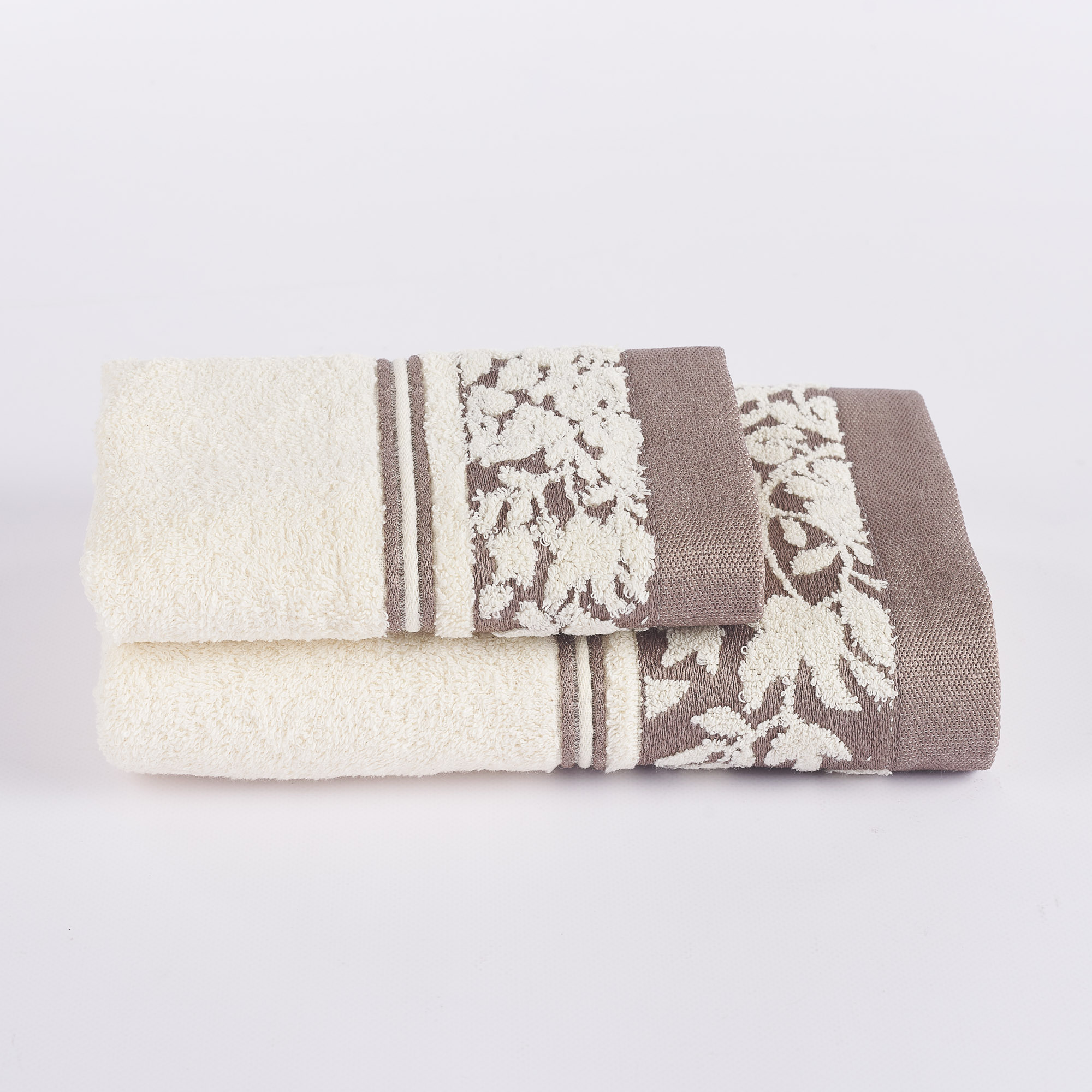 Set 1 + 1 Samba Floral Sponge beige Maè