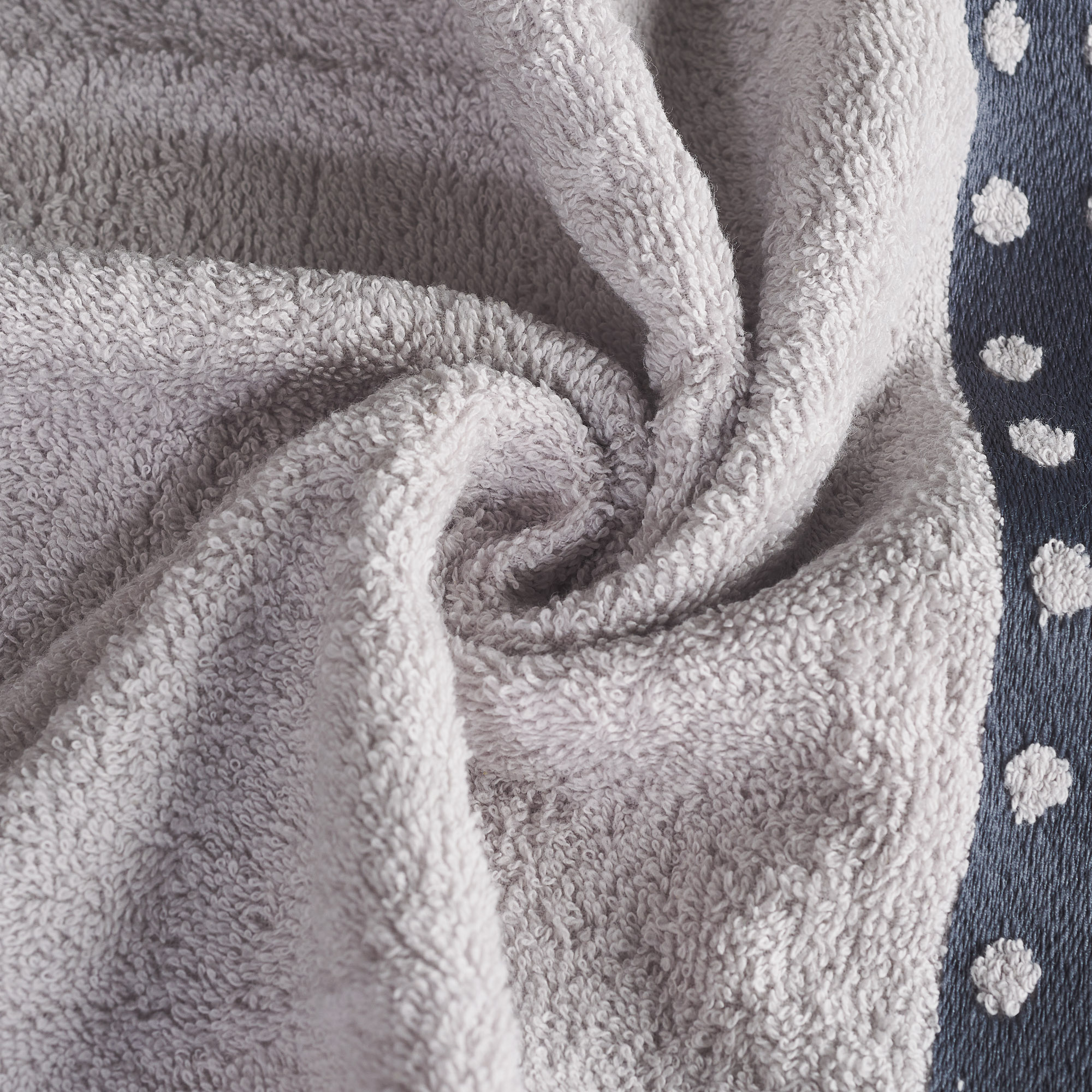 Set 1 + 1 Samba Polka Dot Sponge grigio Maè