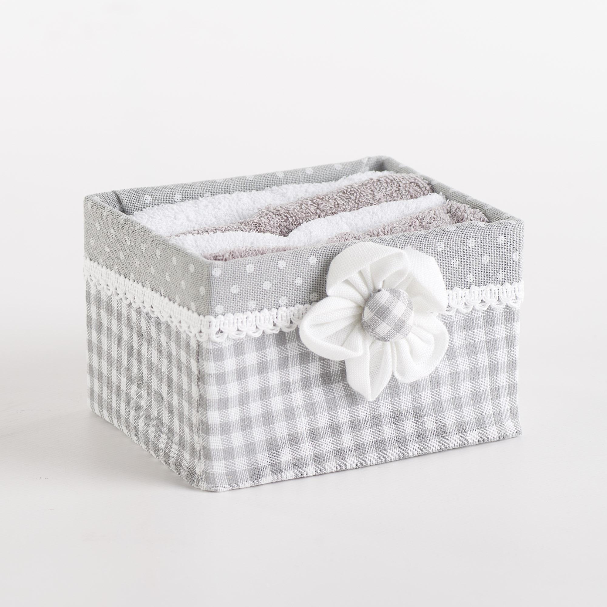 Daisy Basket Waschset grigio Maè