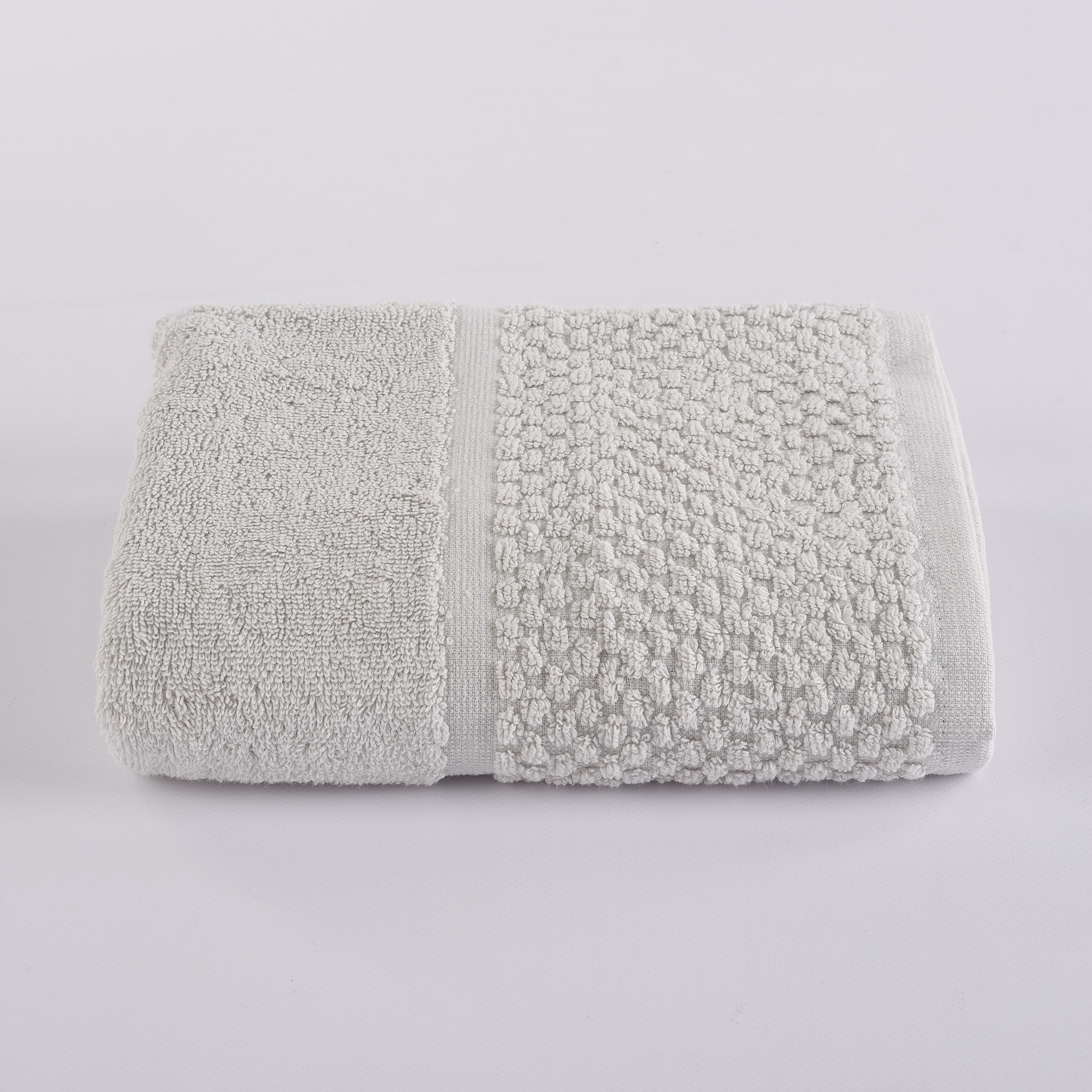 Face Towel Check grigio Via Roma 60