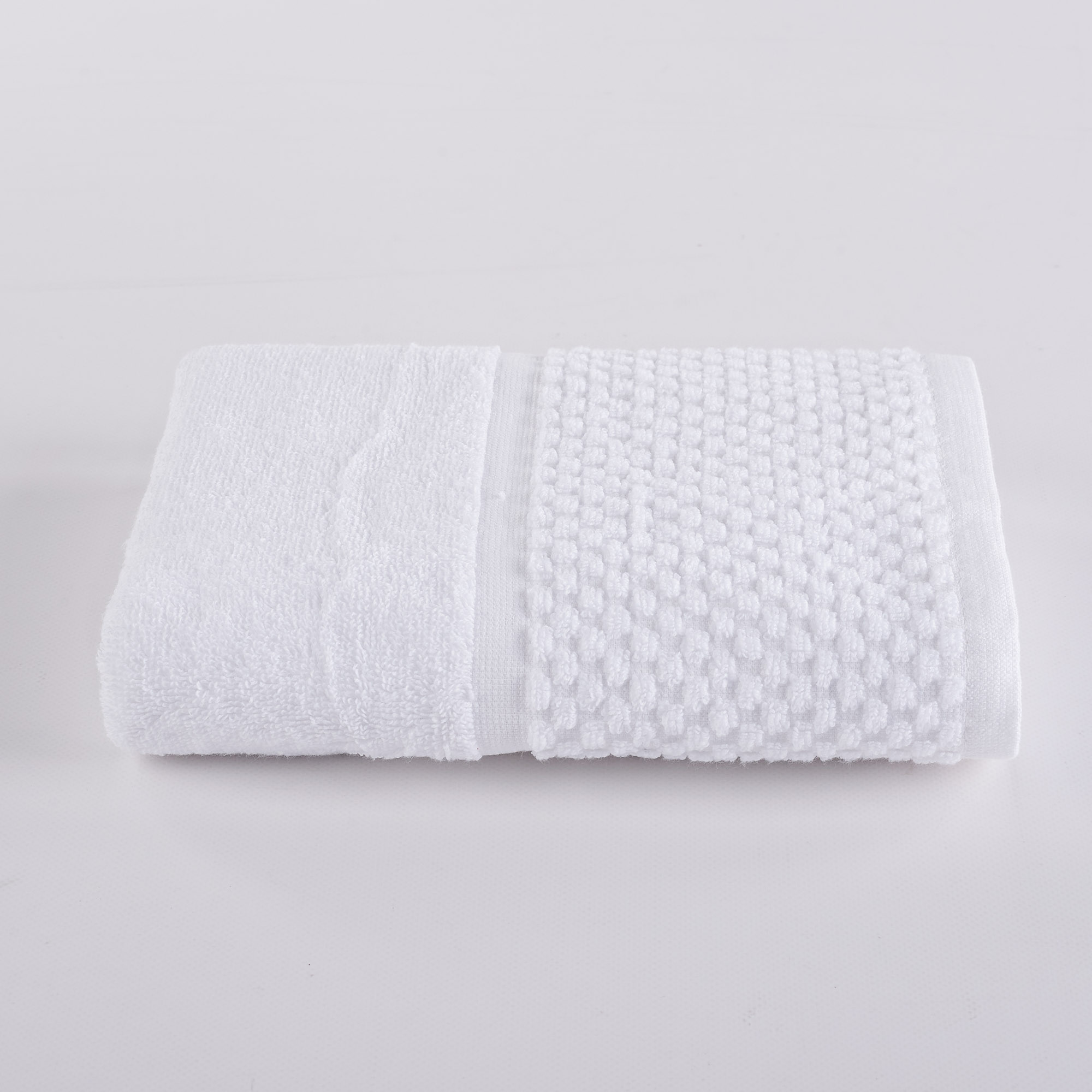Face Towel Check bianco Via Roma 60