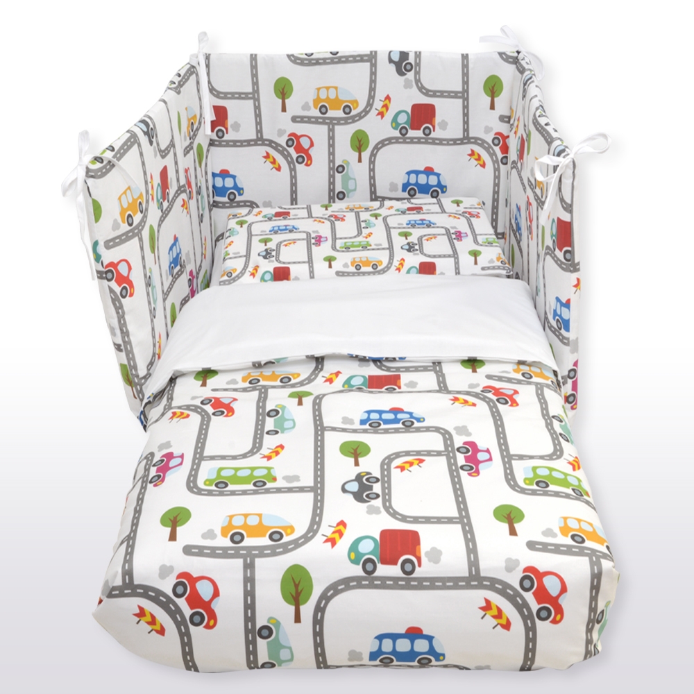 Complete set comforter cover + bumper + inner comforter Pista multicolor Maè