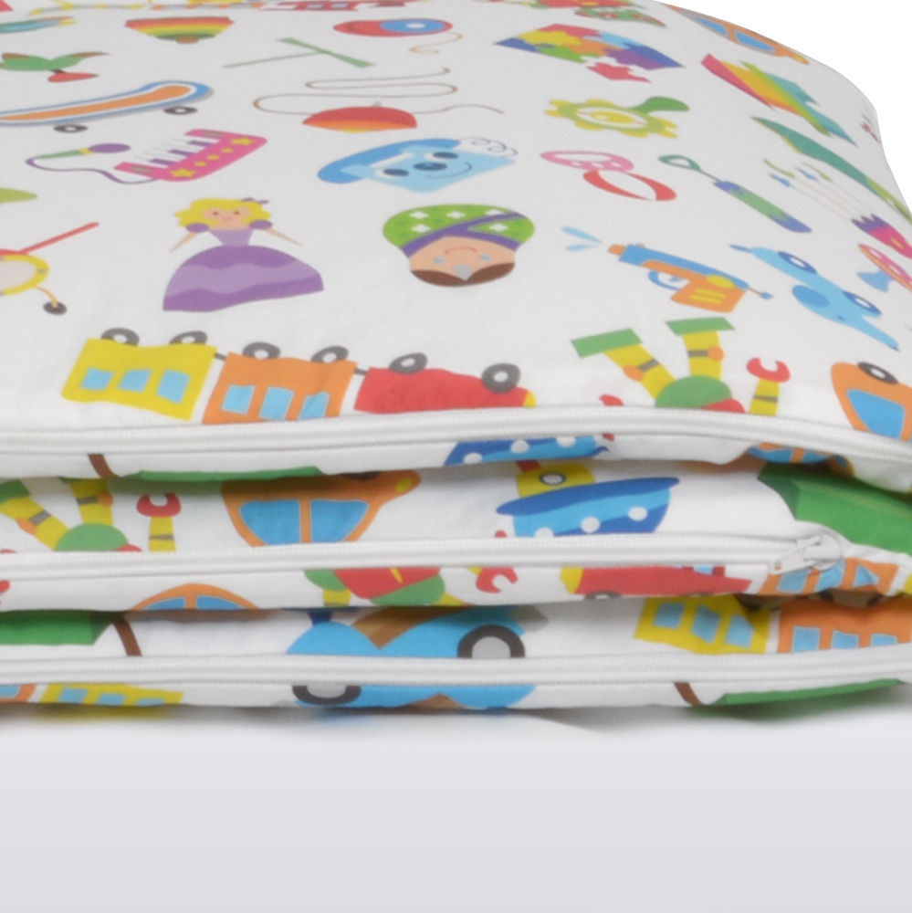 Complete set comforter cover + bumper + inner comforter Games multicolor Maè