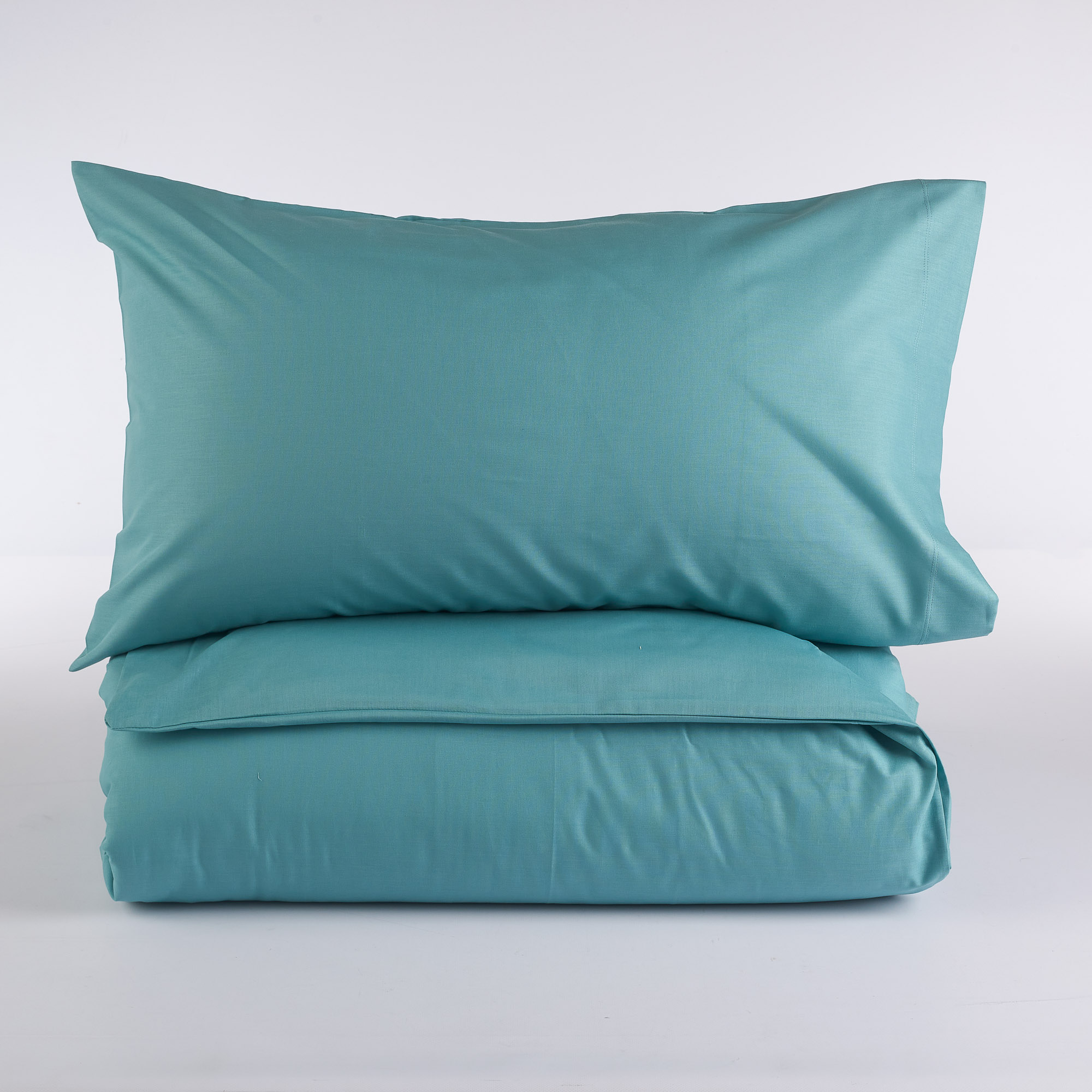 In Color Cotton Duvet Cover Set PE26 salvia Maè