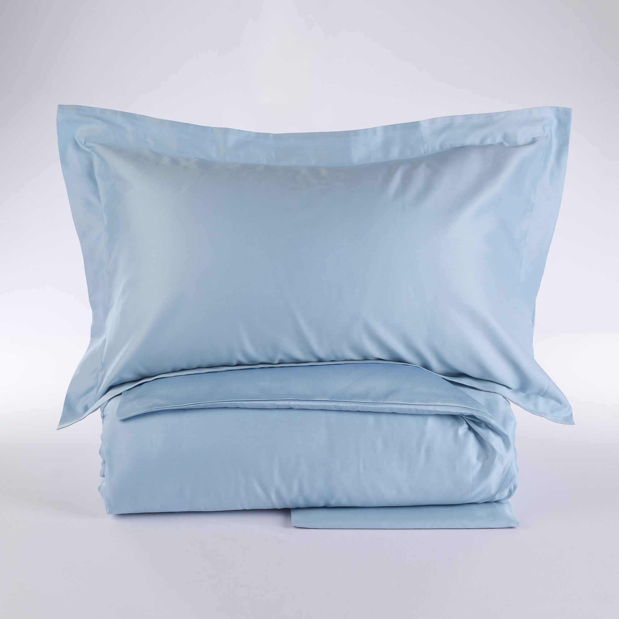 Комплект постельного белья из сатина Tiffany Basic cielo Via Roma 60