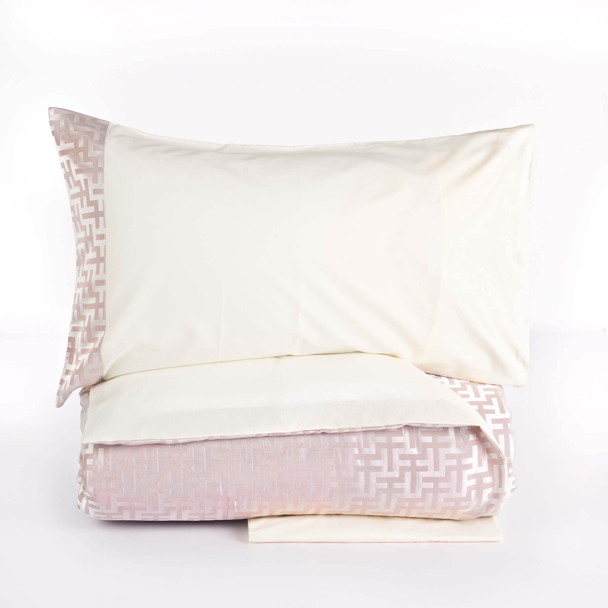 Trendy comforter cover set rosa Via Roma 60