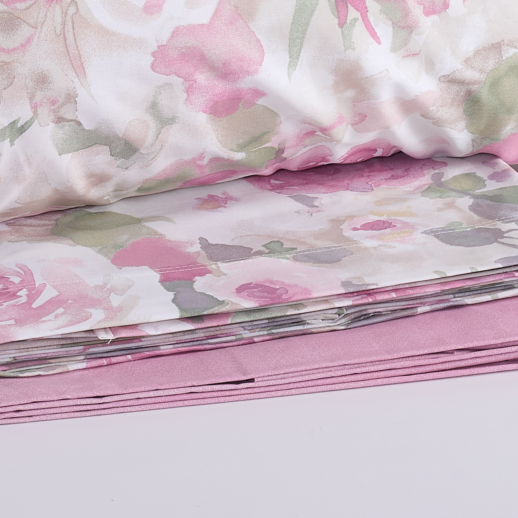 Anastasia Sheet Set in Cotton cipria Maè