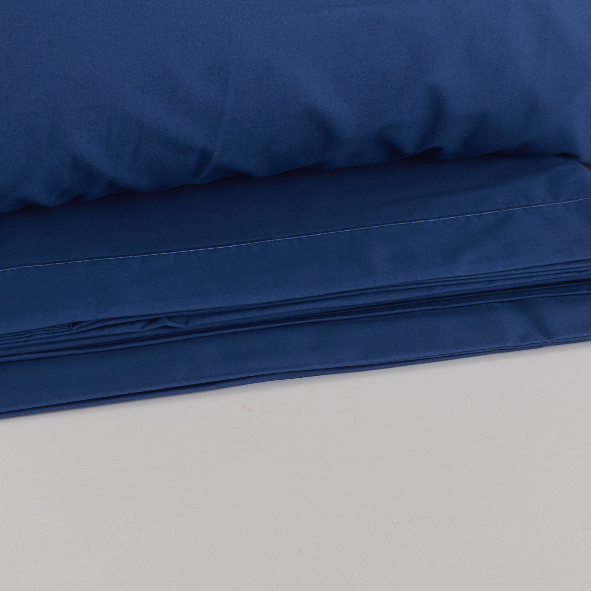 Bourdonne sheet set blu oltremare Maè