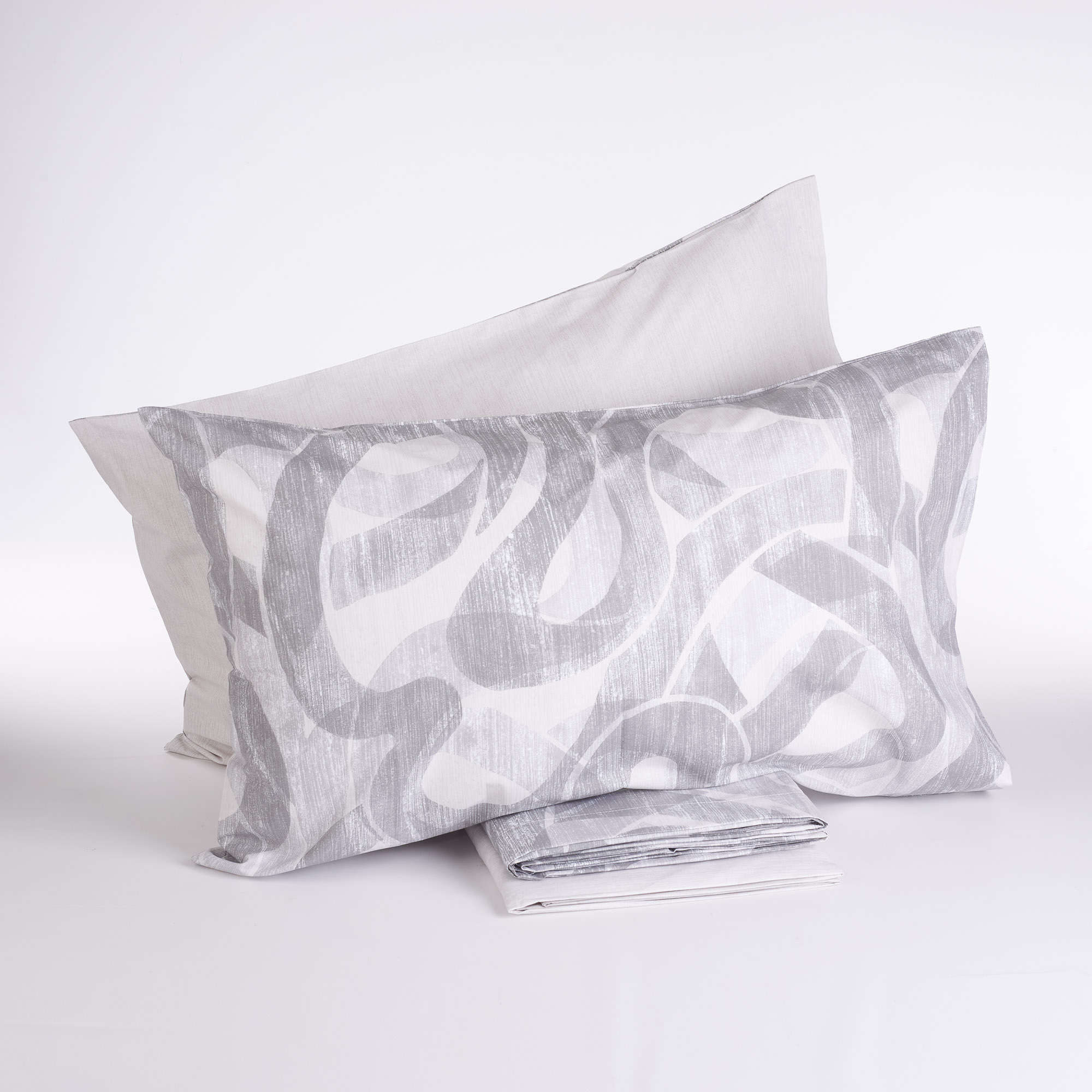 Completo Lenzuola Chiffon fumo Via Roma 60