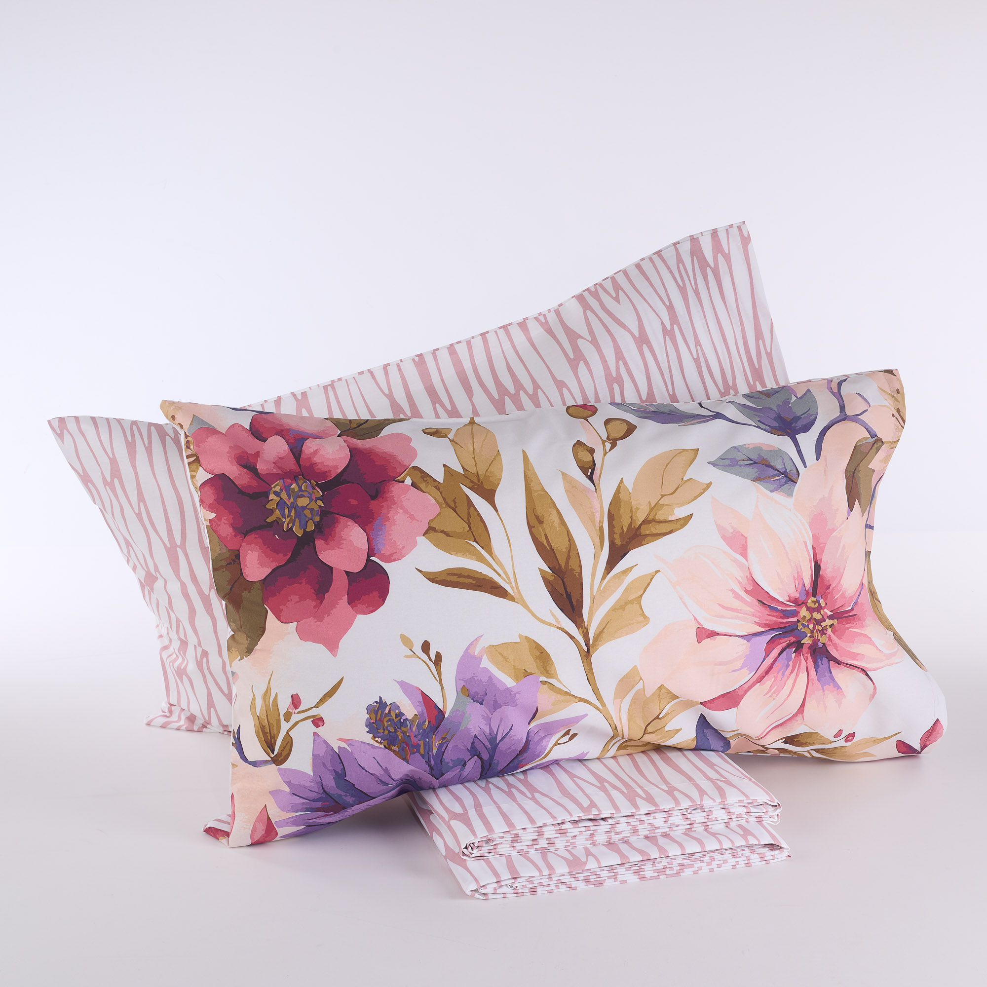 Clarissa Betttuch-Set multicolor Via Roma 60