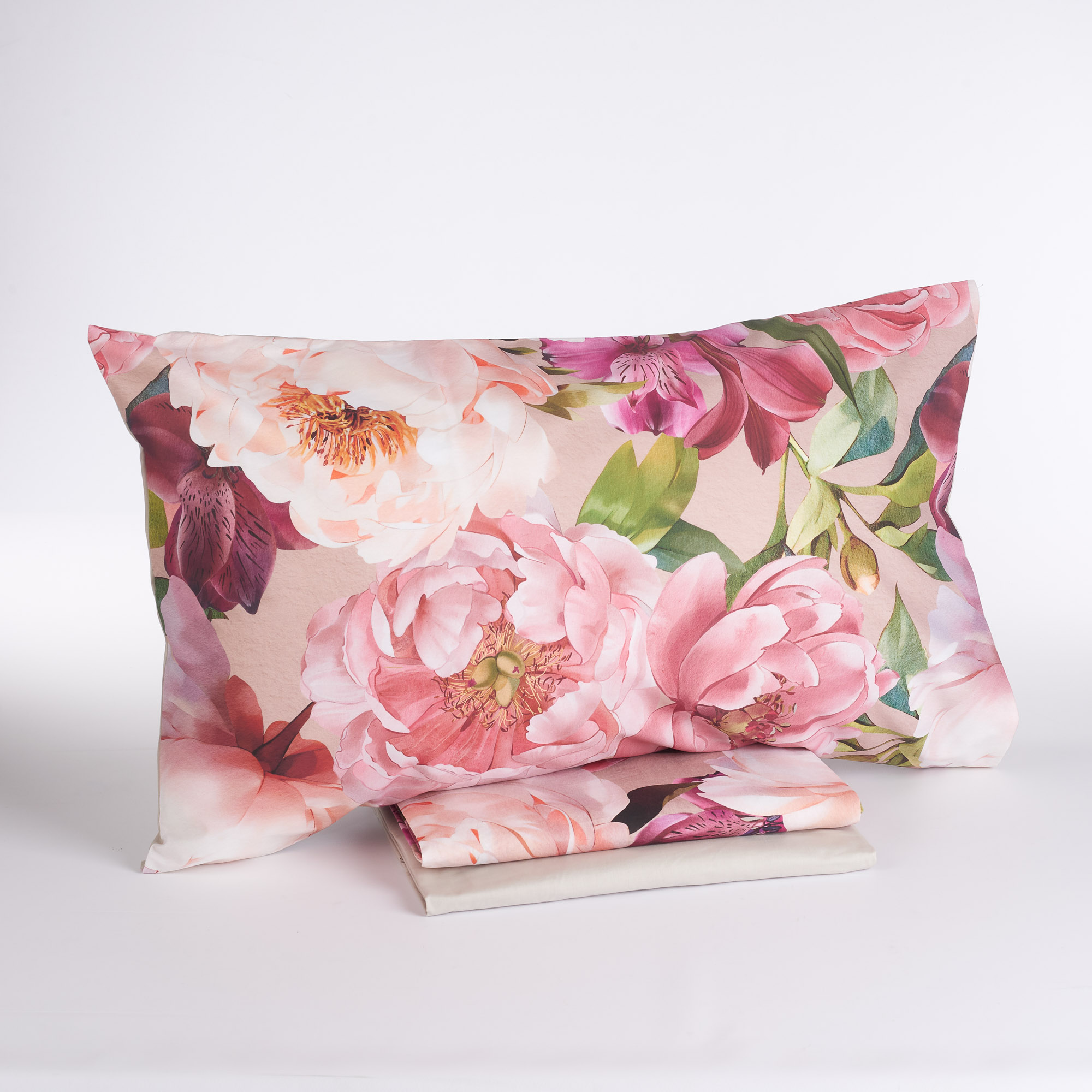 Completo Lenzuola Copriletto Floris multicolor Maè