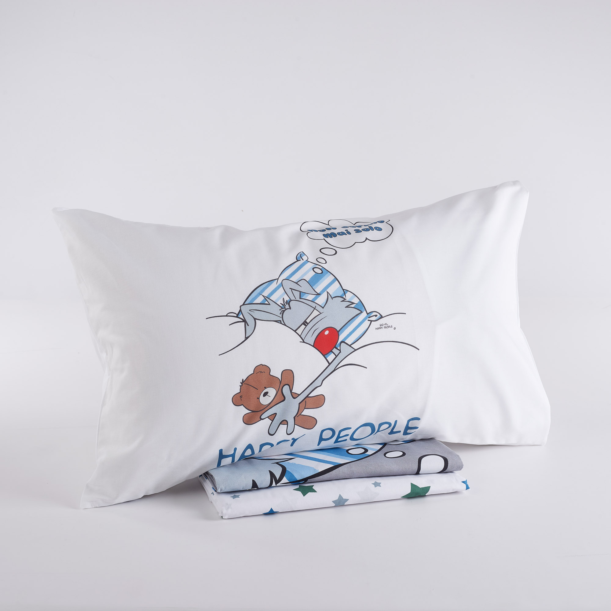 Complete Sheet Bedspread Never Only antracite Happy People