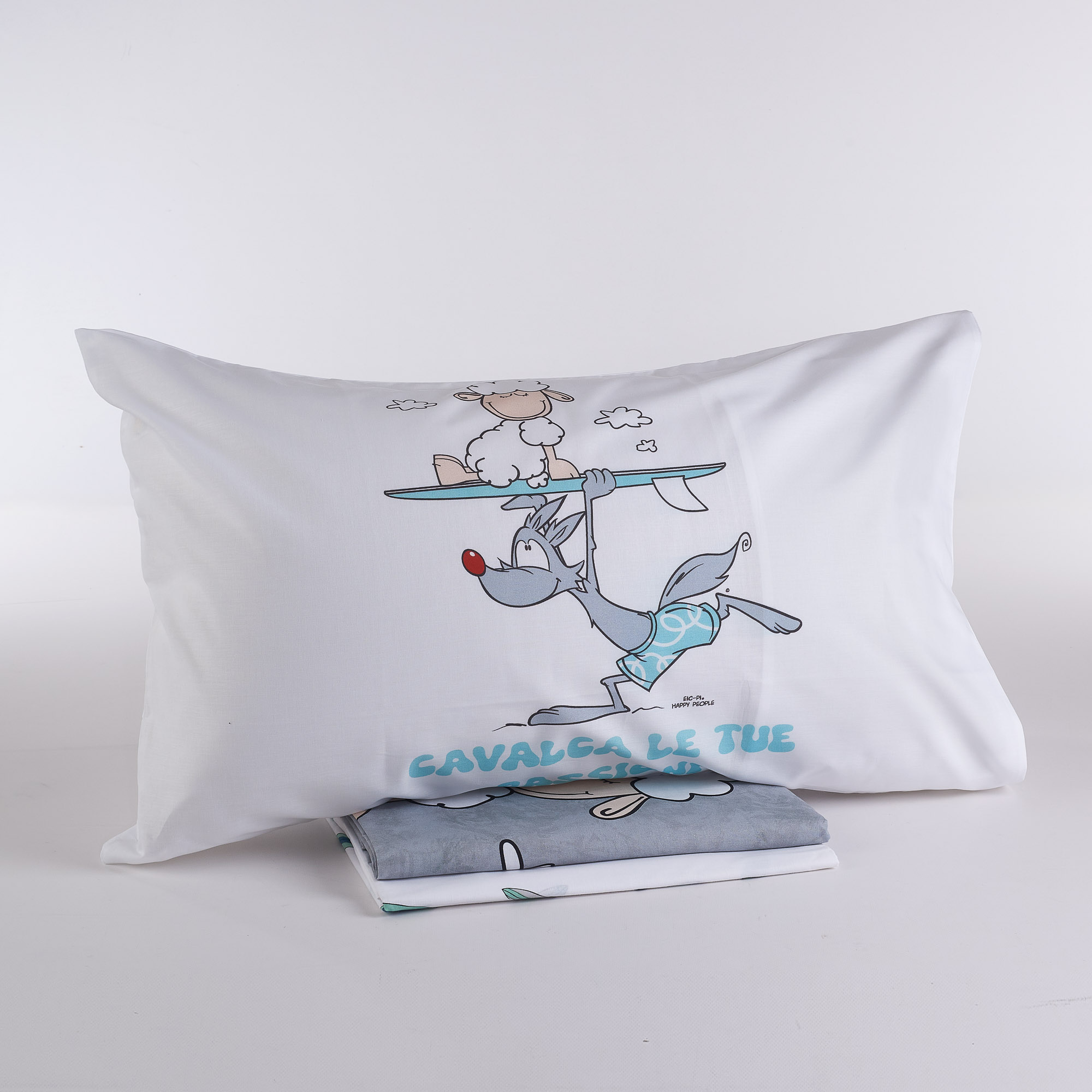 Passione Tagesdecke Laken Set tortora Happy People