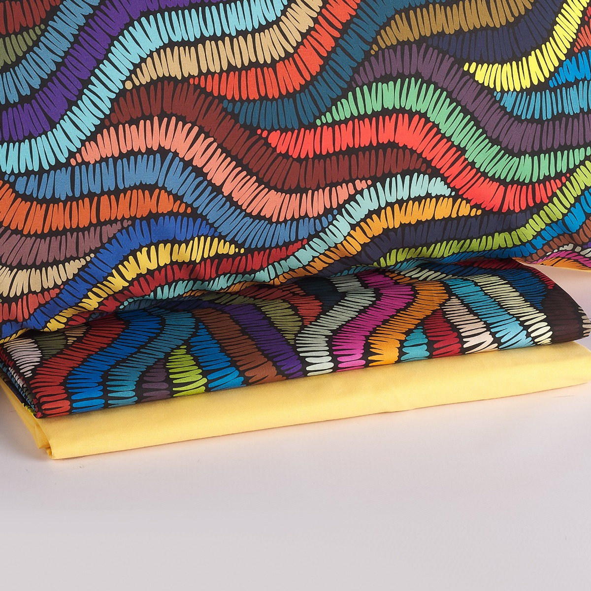 Swirls Bedspread Sheet Set multicolor Maè