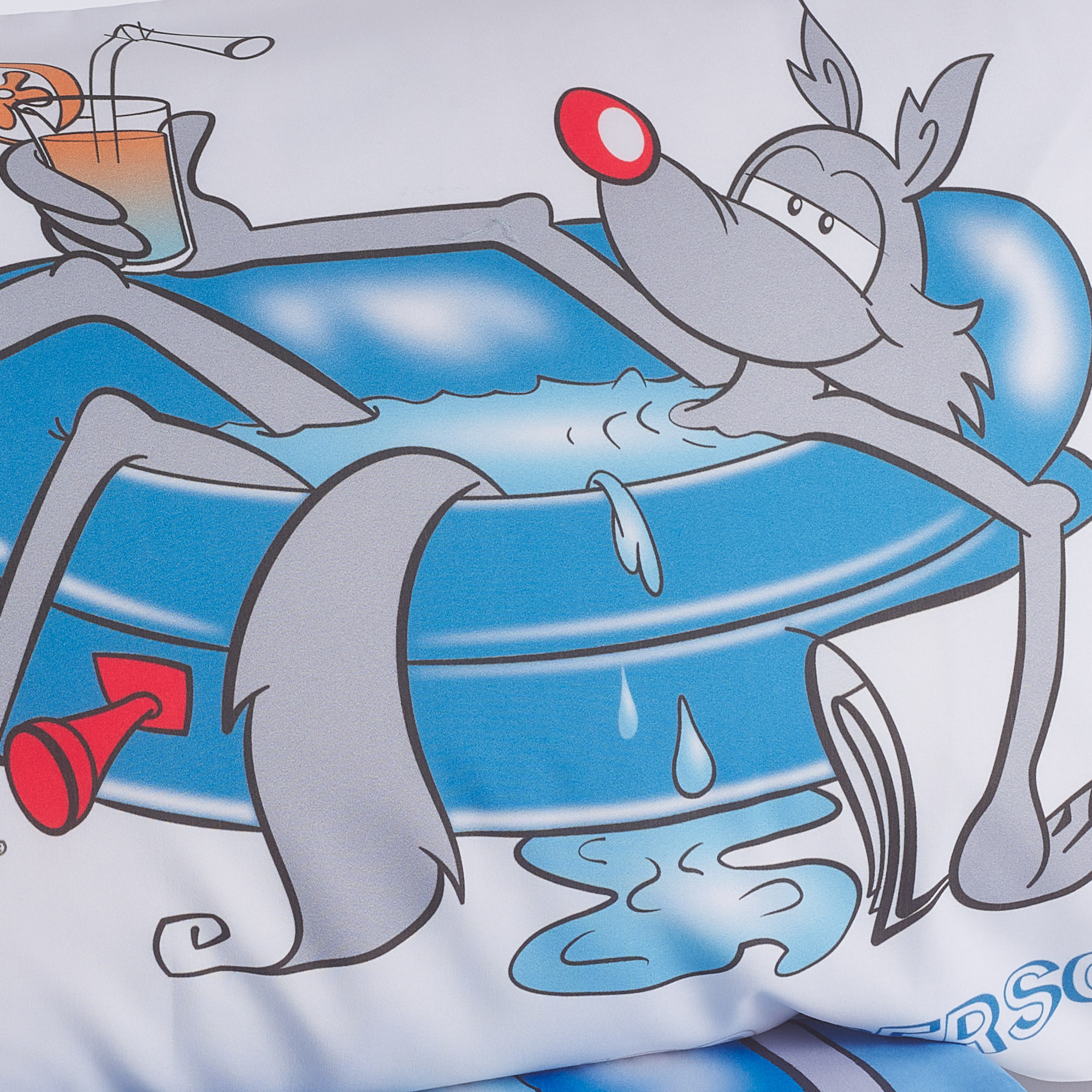 Completo Lenzuola Copriletto Tempo Perso blu Happy People