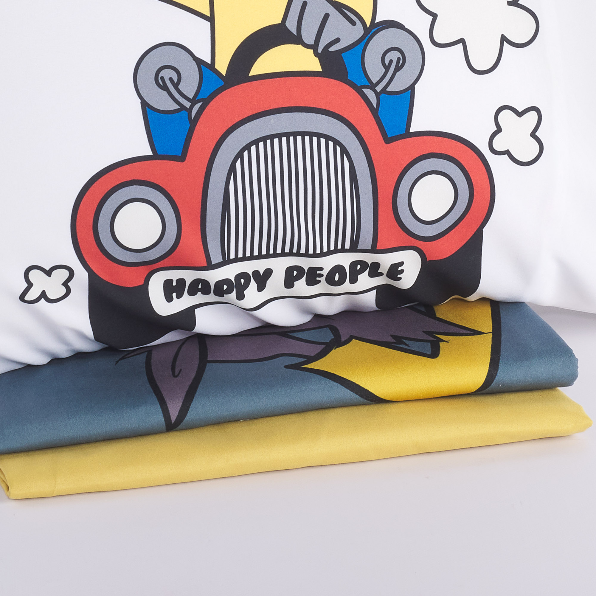 Tagesdecke Laken Set Va Lontano bosco Happy People