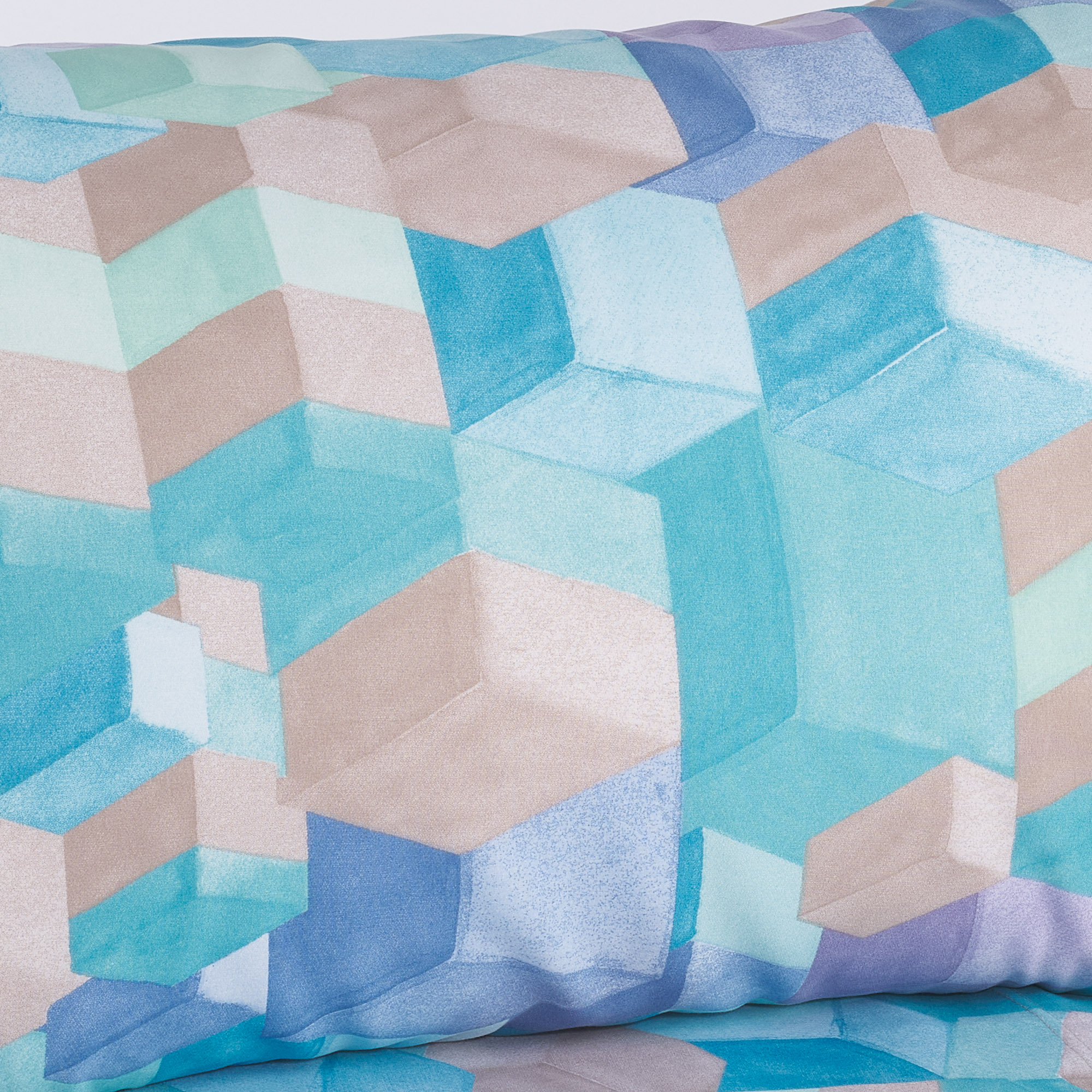 Cubrik No Iron Sheet Set verde acqua Maè