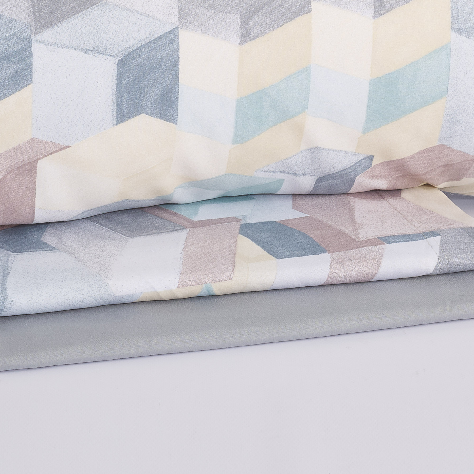 Cubrik No Iron Sheet Set naturale Maè