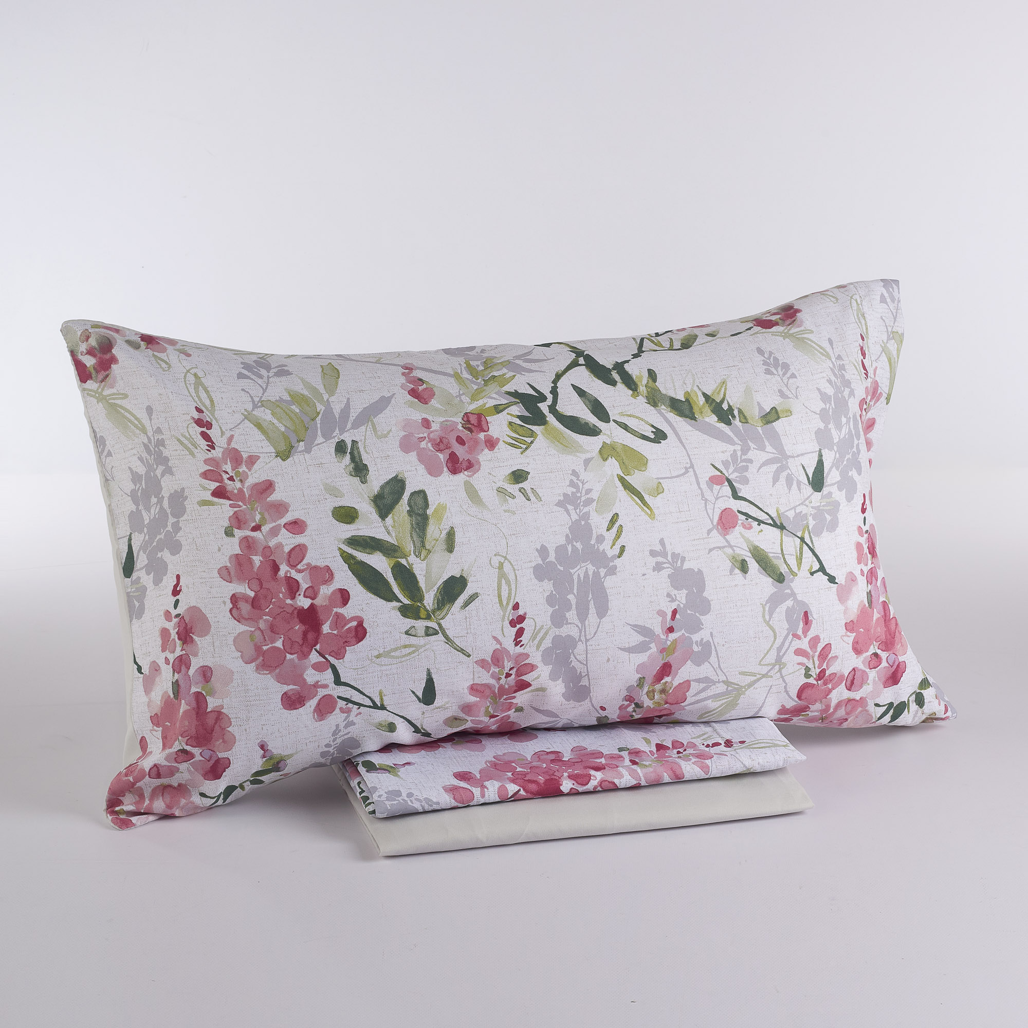 Glicyn No Iron Sheet Set rosa Maè