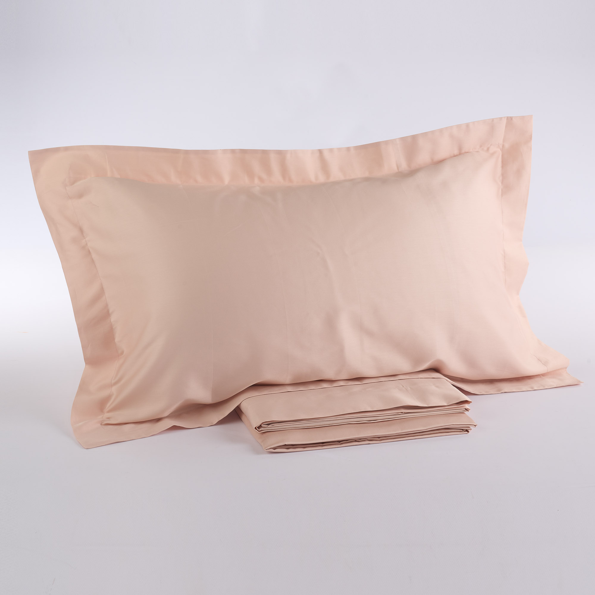 Комплект постельного белья из сатина Tiffany Basic cipria Via Roma 60