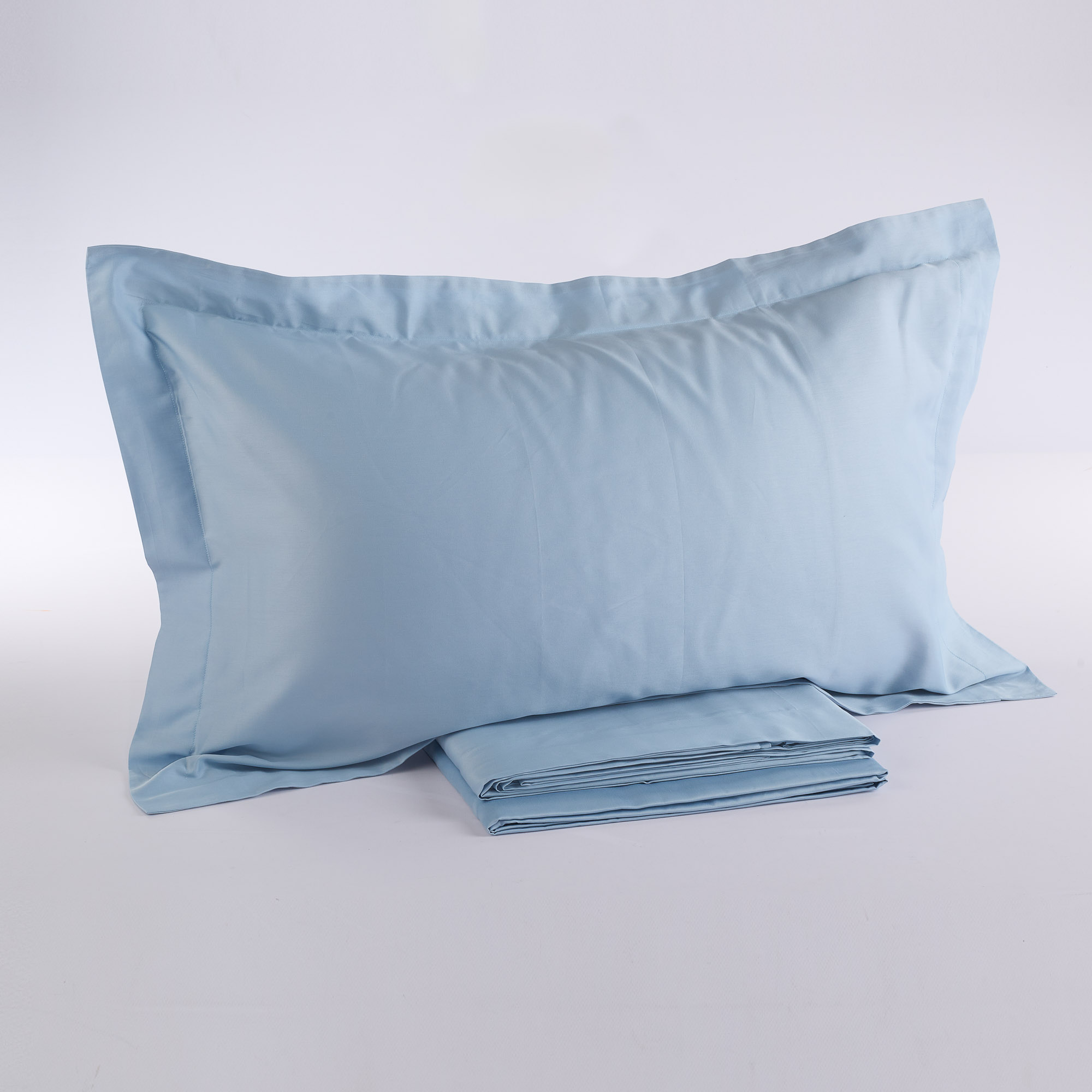 Комплект постельного белья из сатина Tiffany Basic cielo Via Roma 60